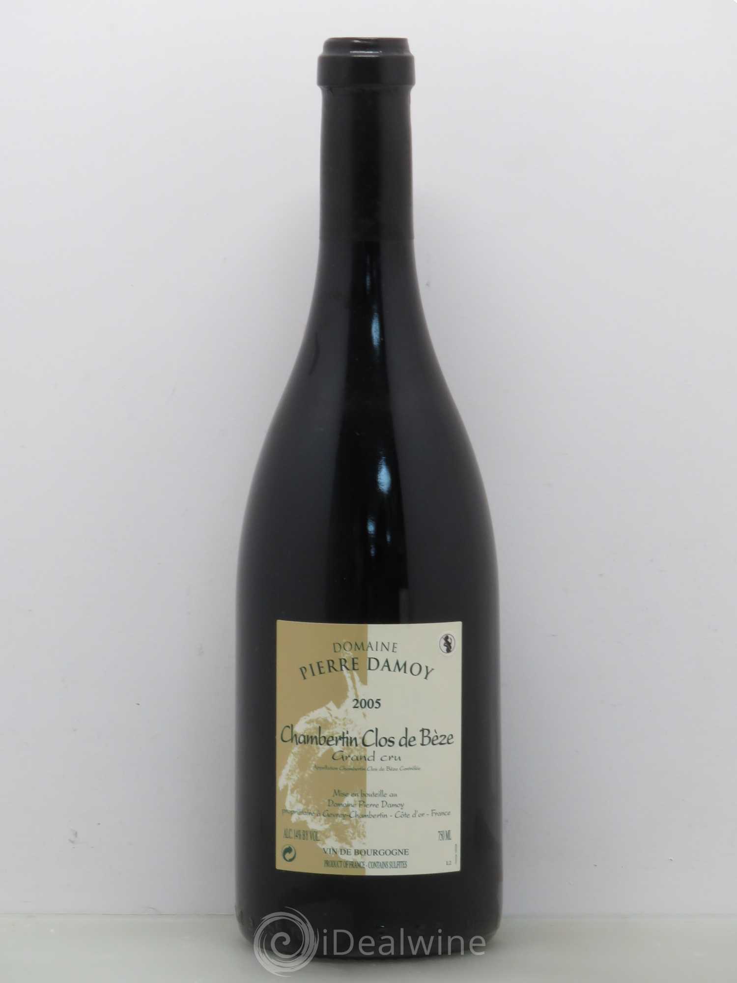 Chambertin Clos de Bèze Grand Cru Pierre Damoy 2005 - Lot de 1 bouteille - 0