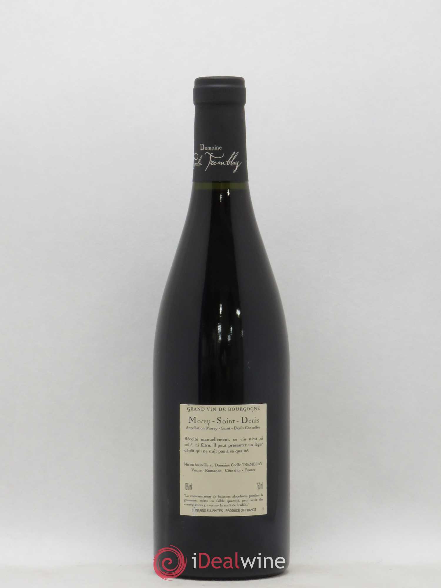 Morey-Saint-Denis Très Girard Cécile Tremblay 2011 - Lot de 1 bouteille - 1