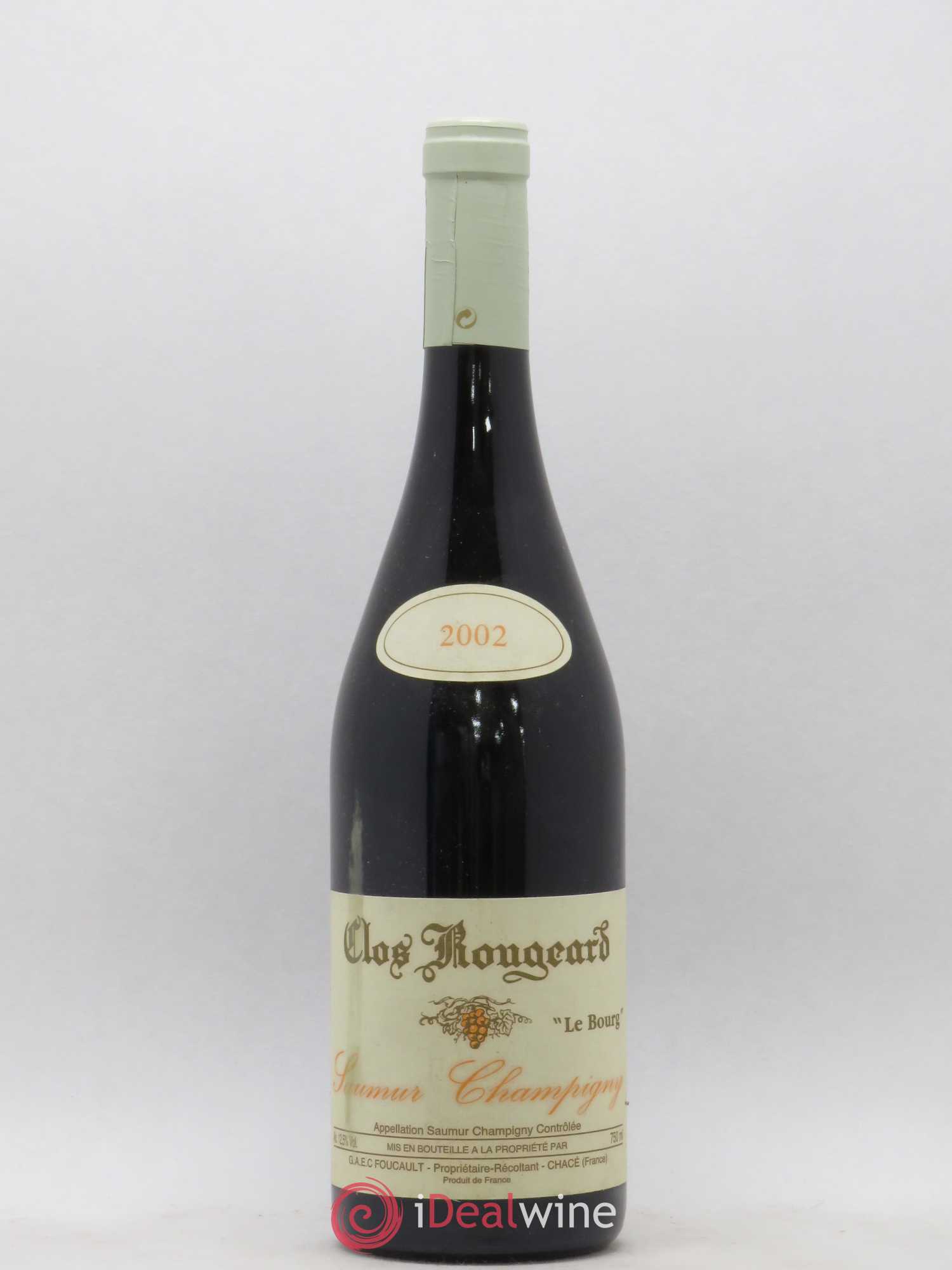 Saumur-Champigny Le Bourg Clos Rougeard 2002 - Lot de 1 bouteille - 0
