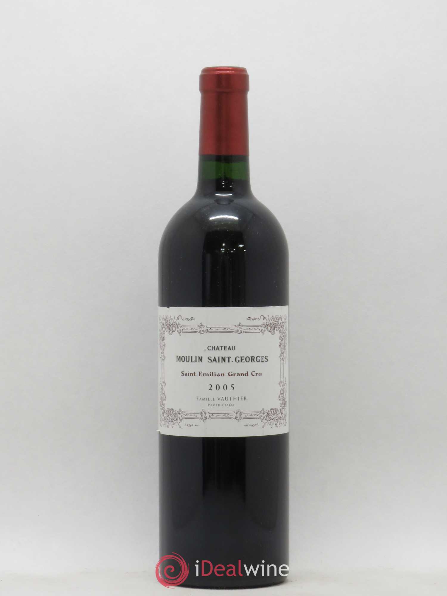 Château Moulin Saint Georges 2005 - Lot de 1 bouteille - 0