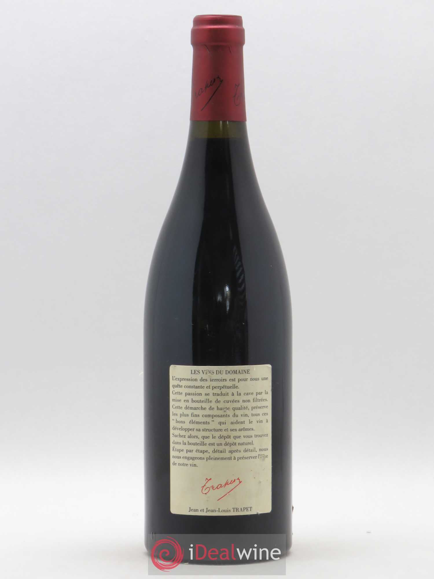 Chambertin Grand Cru Domaine Trapet 2000 - Lot de 1 bouteille - 1