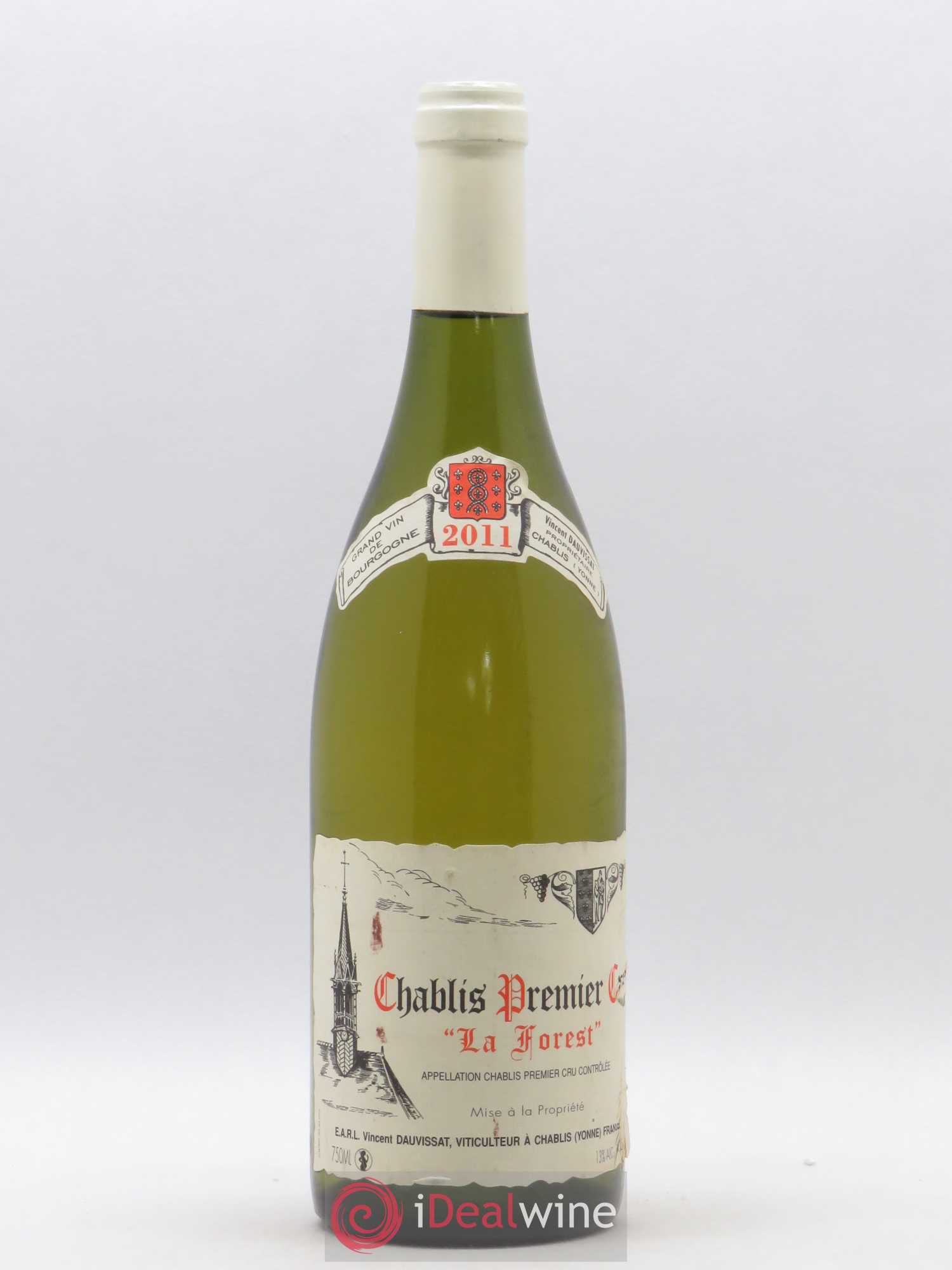 Chablis 1er Cru La Forest Vincent Dauvissat (Domaine) 2011 - Lot de 1 bouteille - 0