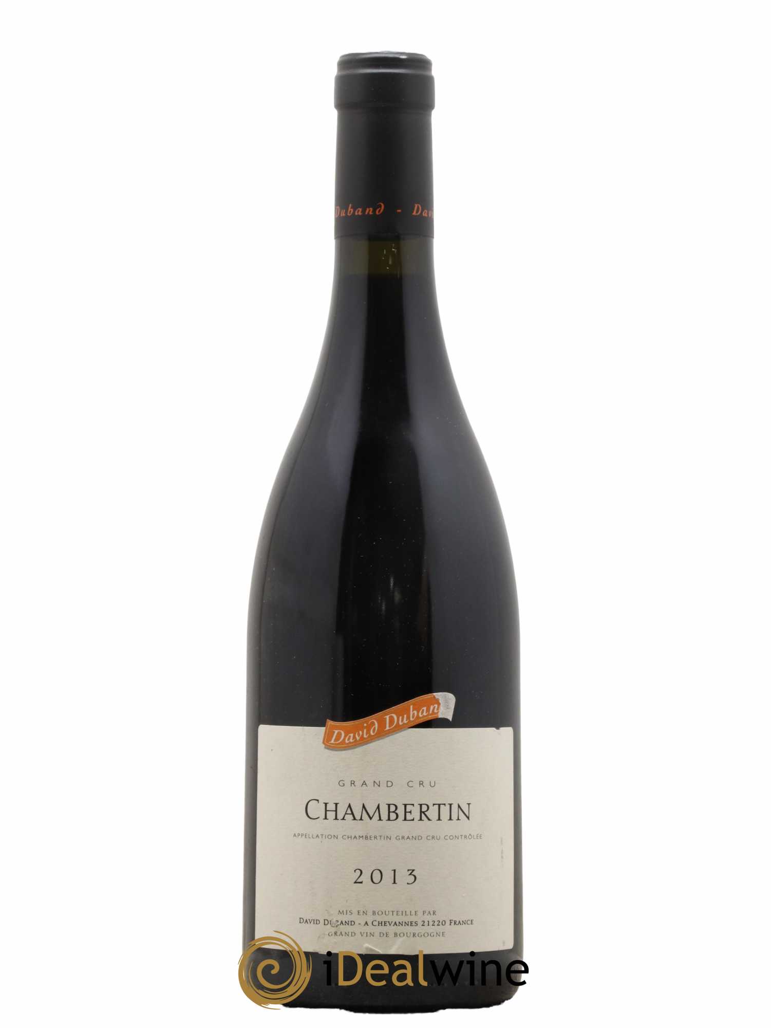 Chambertin Grand Cru David Duband (Domaine) 2013 - Lot de 1 bouteille - 0