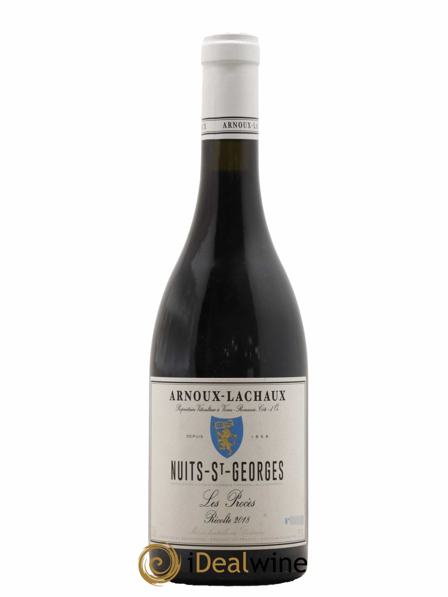 Nuits-Saint-Georges 1er Cru Les Procès Arnoux-Lachaux (Domaine) 2018 - Lot de 1 bouteille - 0