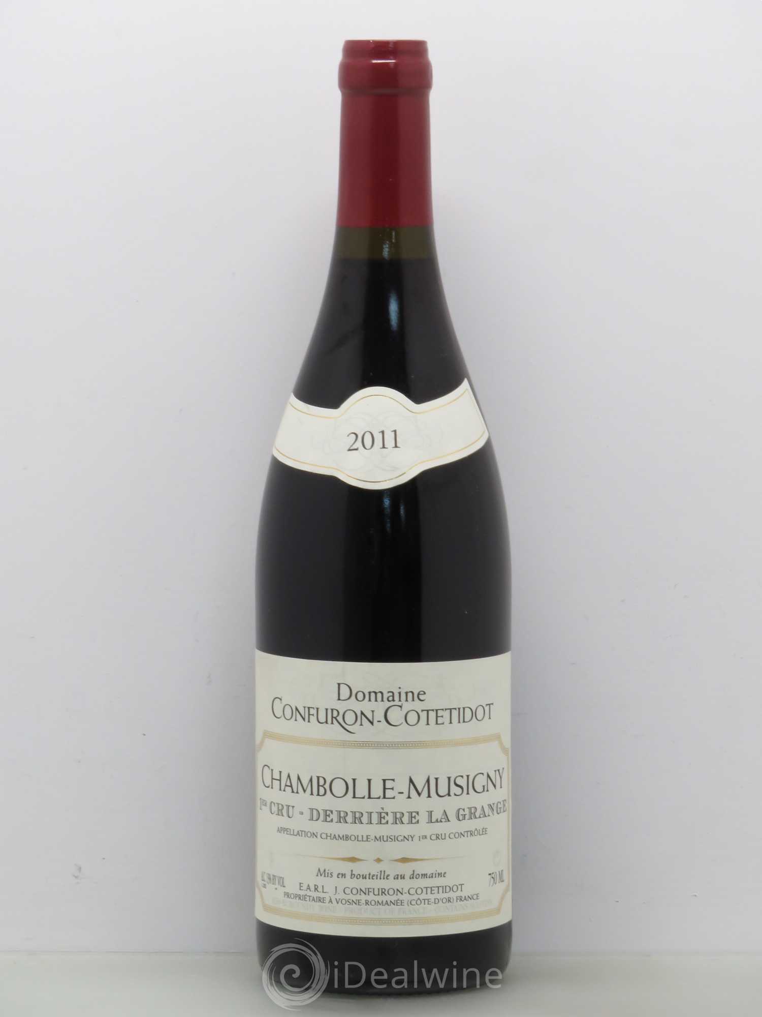 Chambolle-Musigny 1er Cru Derrière la Grange Confuron-Cotetidot 2011 - Lot de 1 bouteille - 0