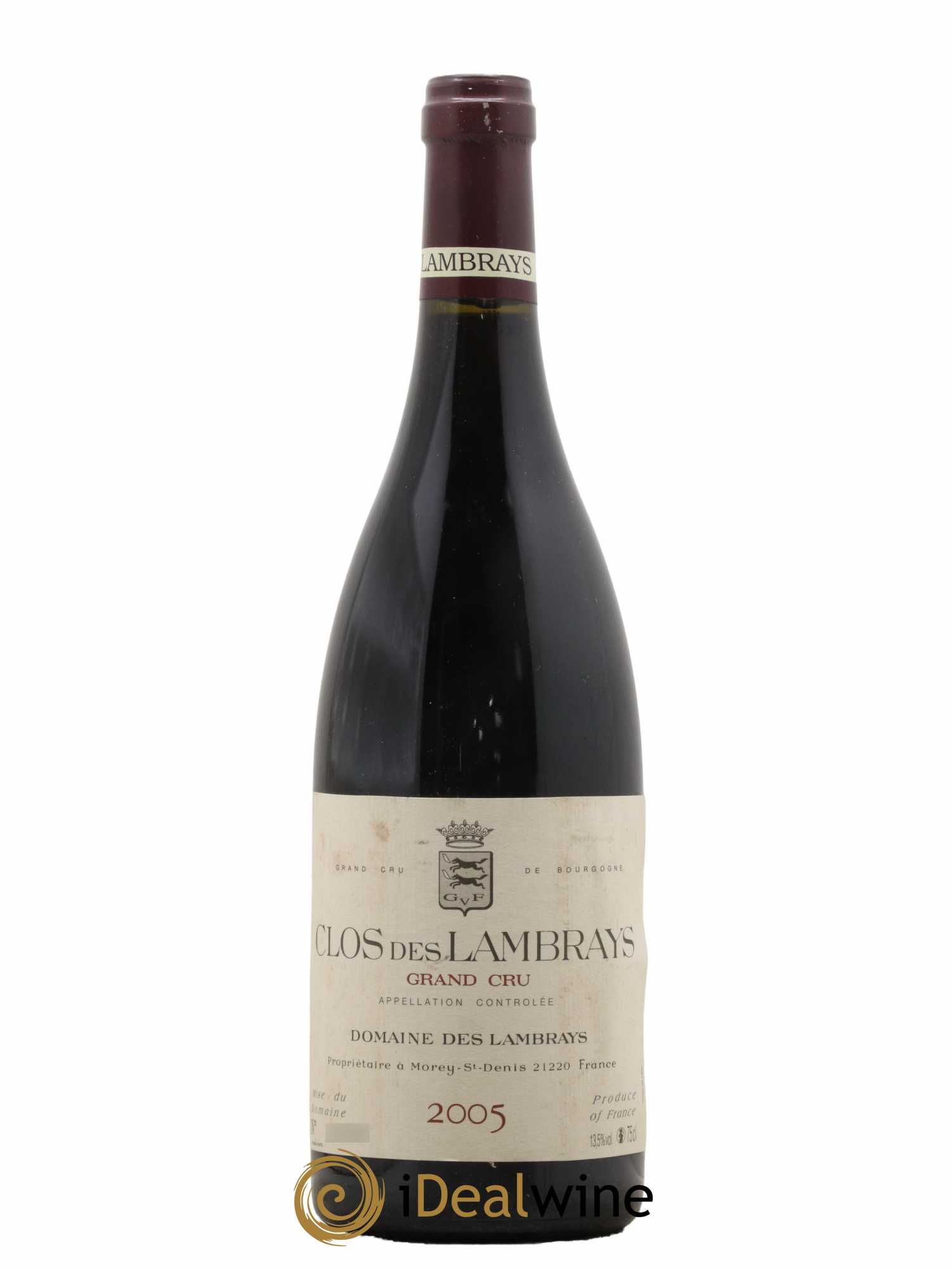 Clos des Lambrays Grand Cru Domaine des Lambrays 2005 - Lot de 1 bouteille - 0