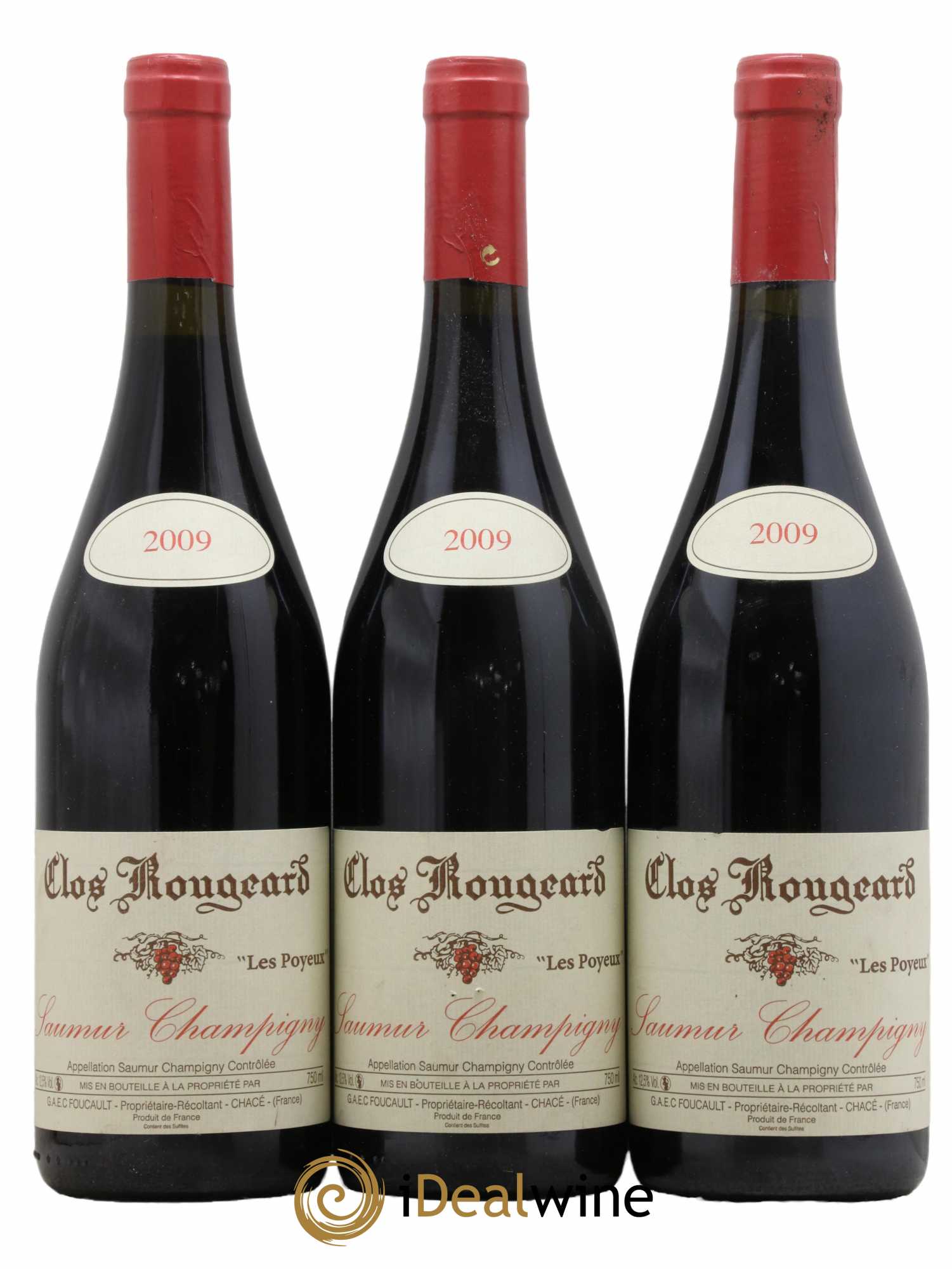 Saumur-Champigny Les Poyeux Clos Rougeard 2009 - Lot de 3 bouteilles - 0
