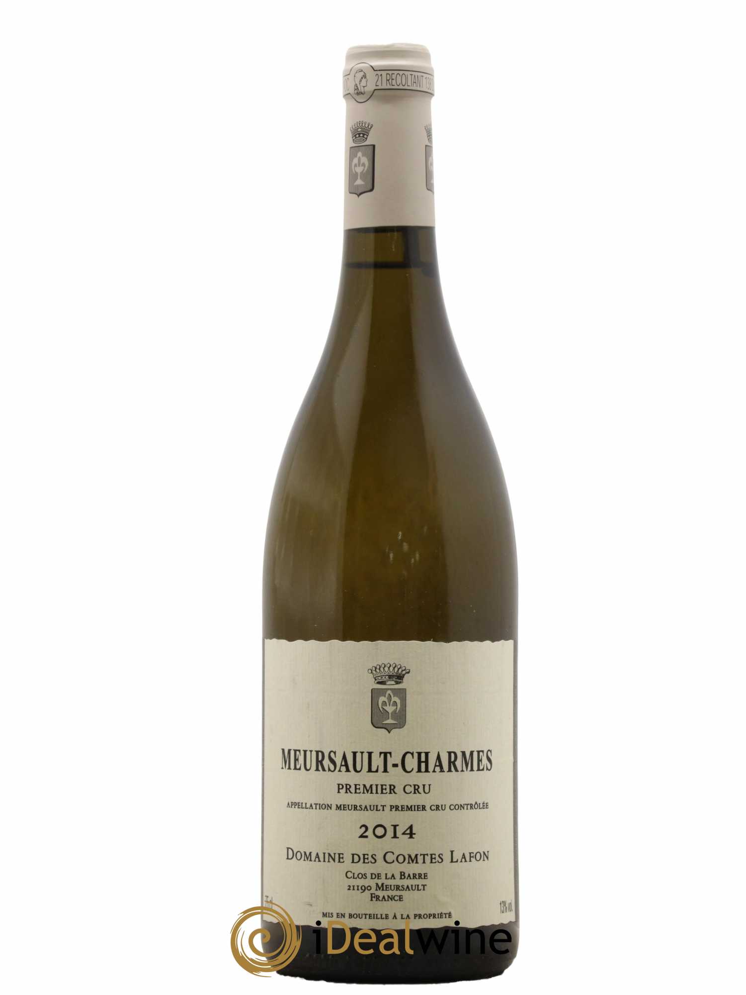 Meursault 1er Cru Charmes Comtes Lafon (Domaine des) 2014 - Lot de 1 bouteille - 0