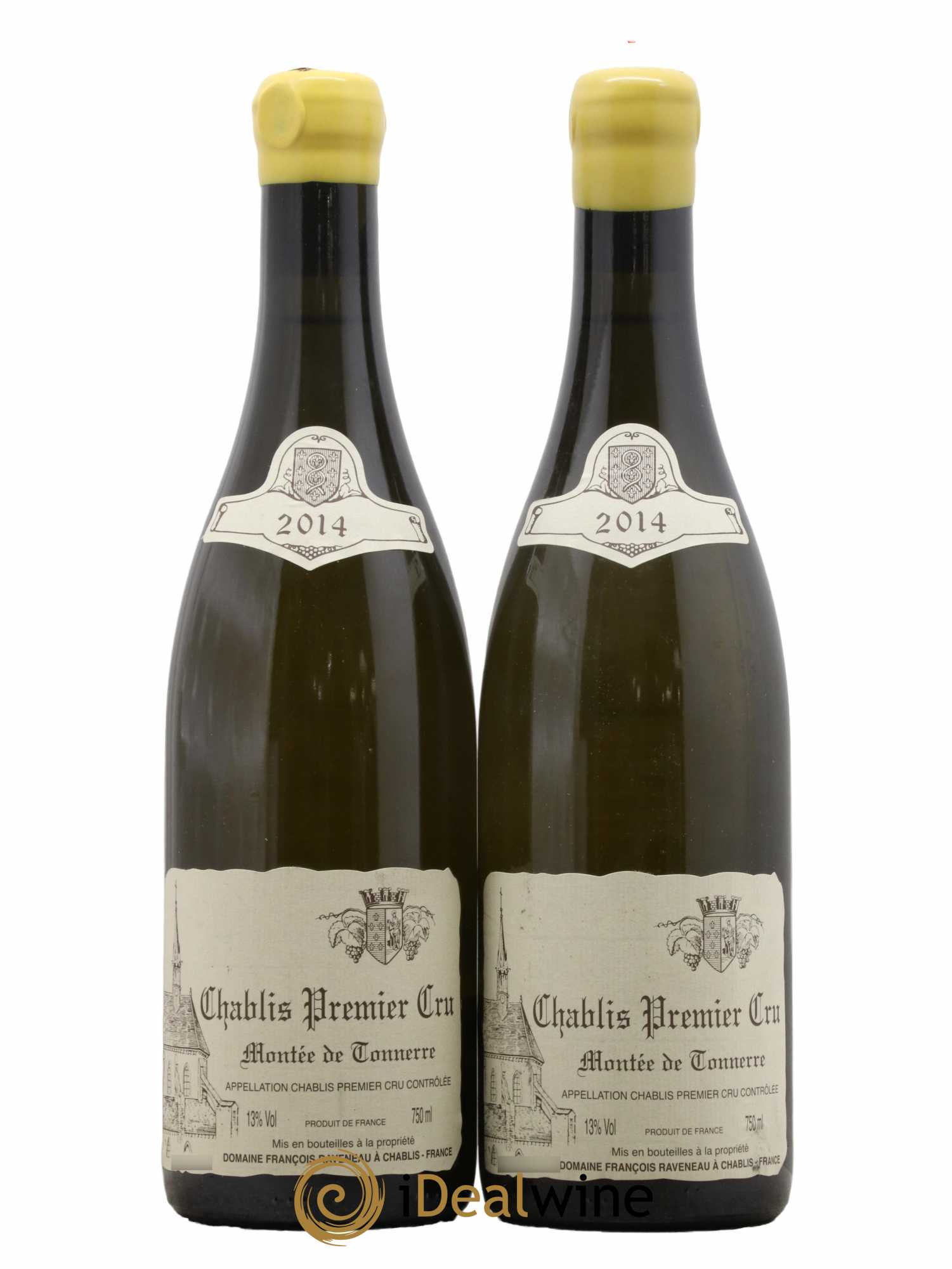Chablis 1er Cru Montée de Tonnerre Raveneau (Domaine) 2014 - Lot de 2 bouteilles - 0