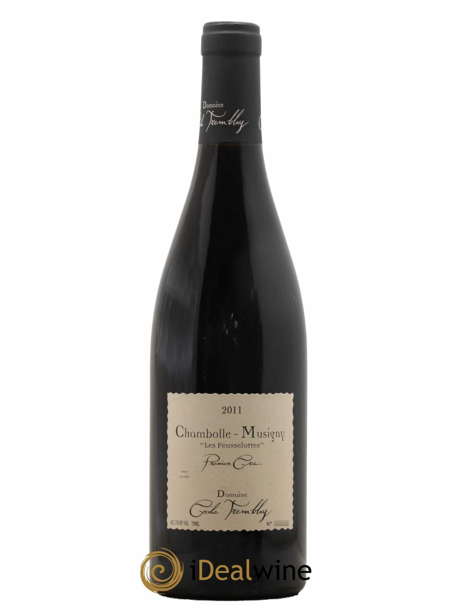 Chambolle-Musigny 1er Cru Les Feusselottes Cécile Tremblay 2011 - Lot de 1 bouteille - 0
