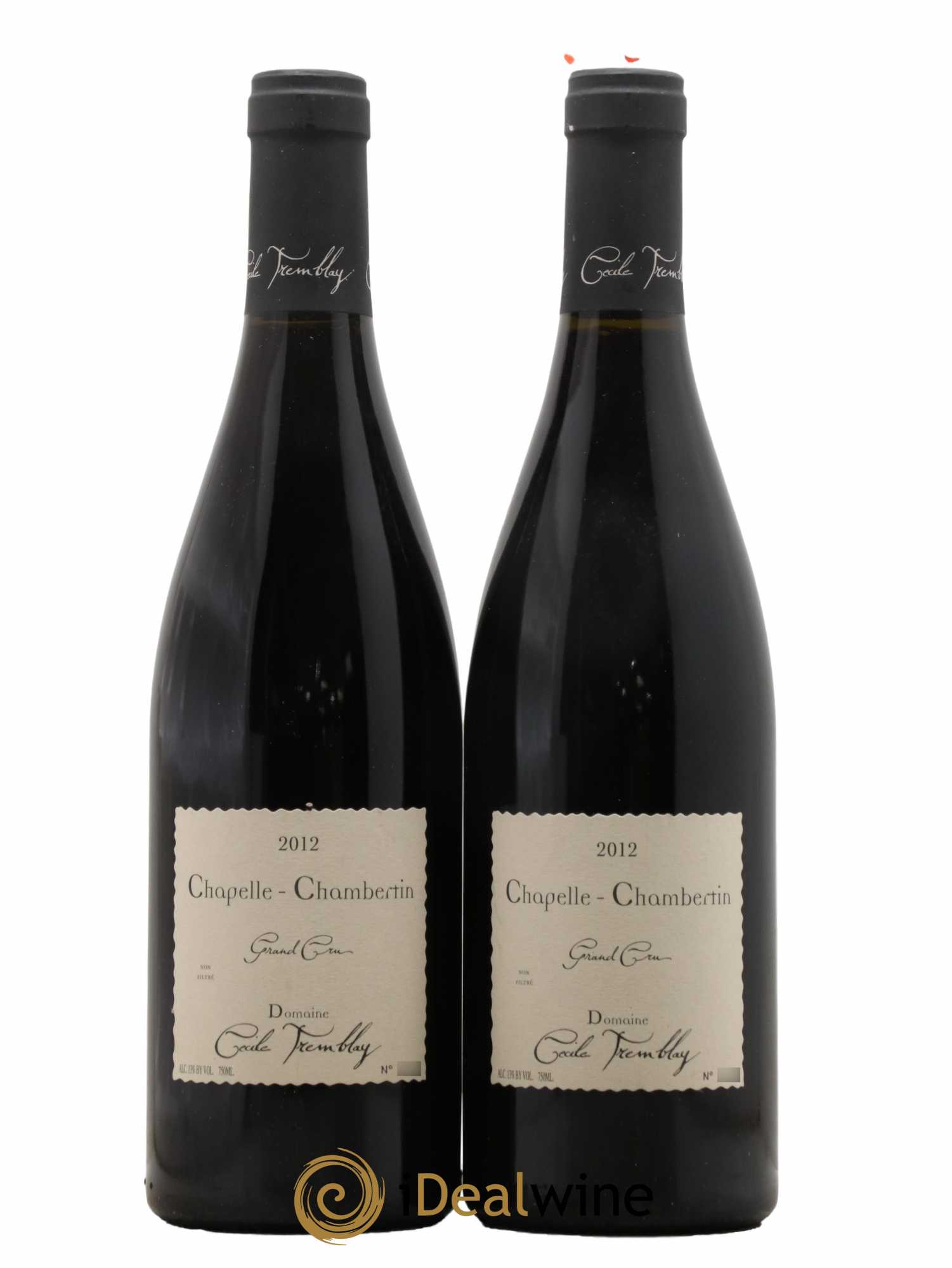 Chapelle-Chambertin Grand Cru Cécile Tremblay 2012 - Lot de 2 bouteilles - 0