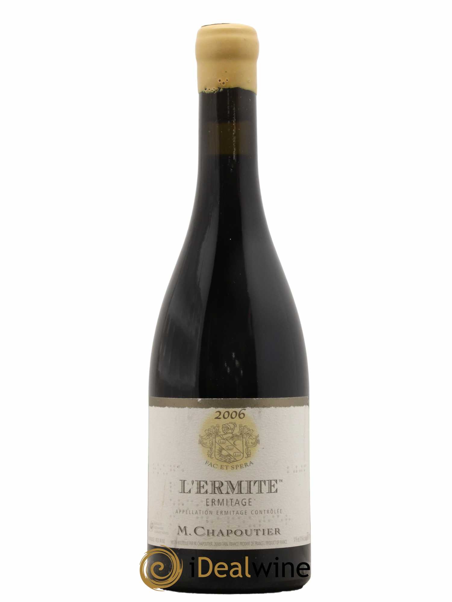 Hermitage Ermitage l'Ermite Chapoutier 2006 - Lot de 1 bouteille - 0