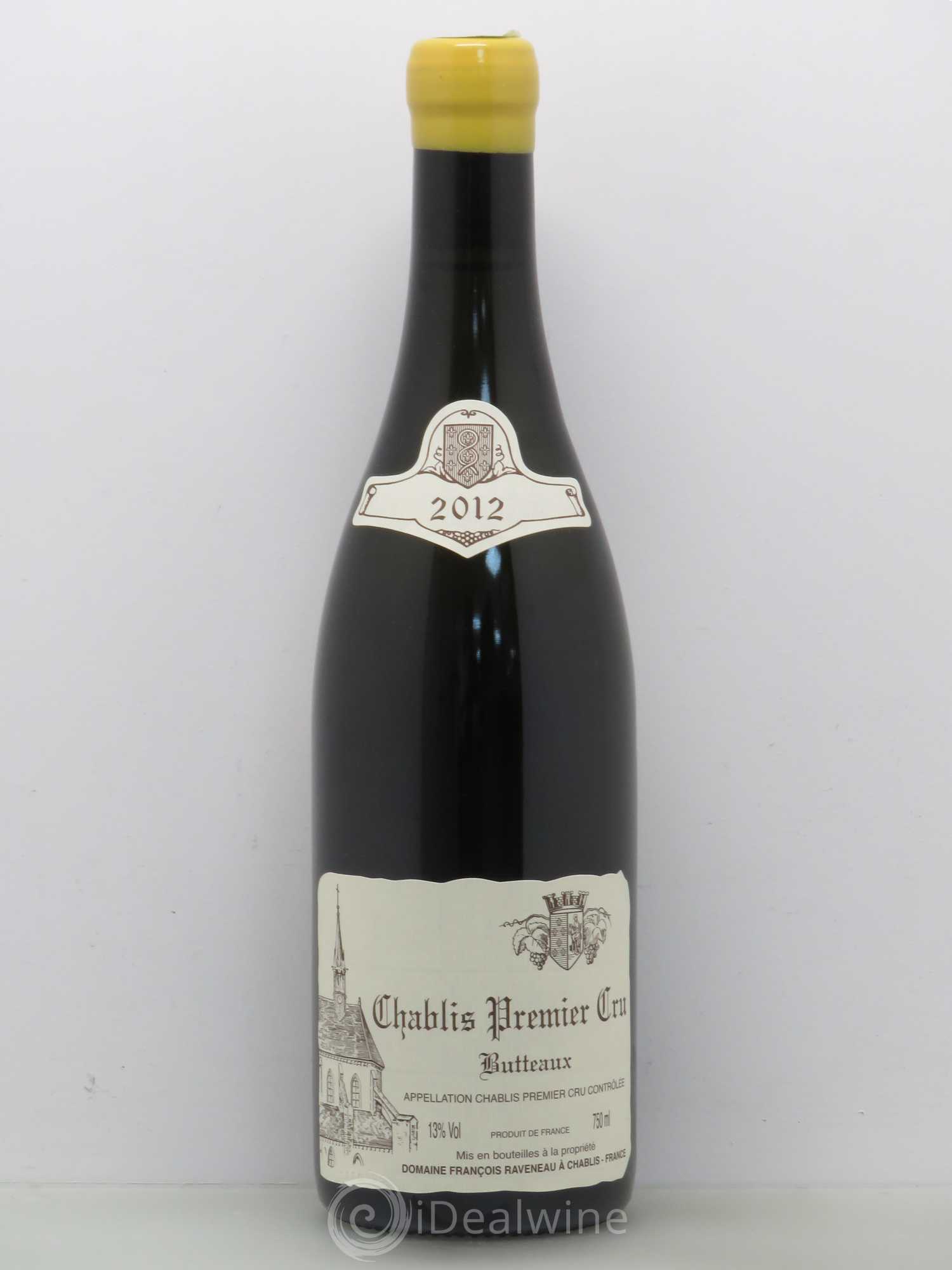 Chablis 1er Cru Butteaux Raveneau (Domaine) 2012 - Lot de 1 bouteille - 0