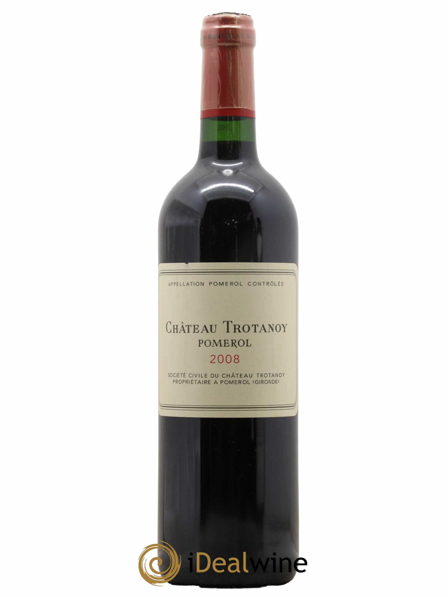Château Trotanoy 2008 - Lot de 1 bouteille - 0