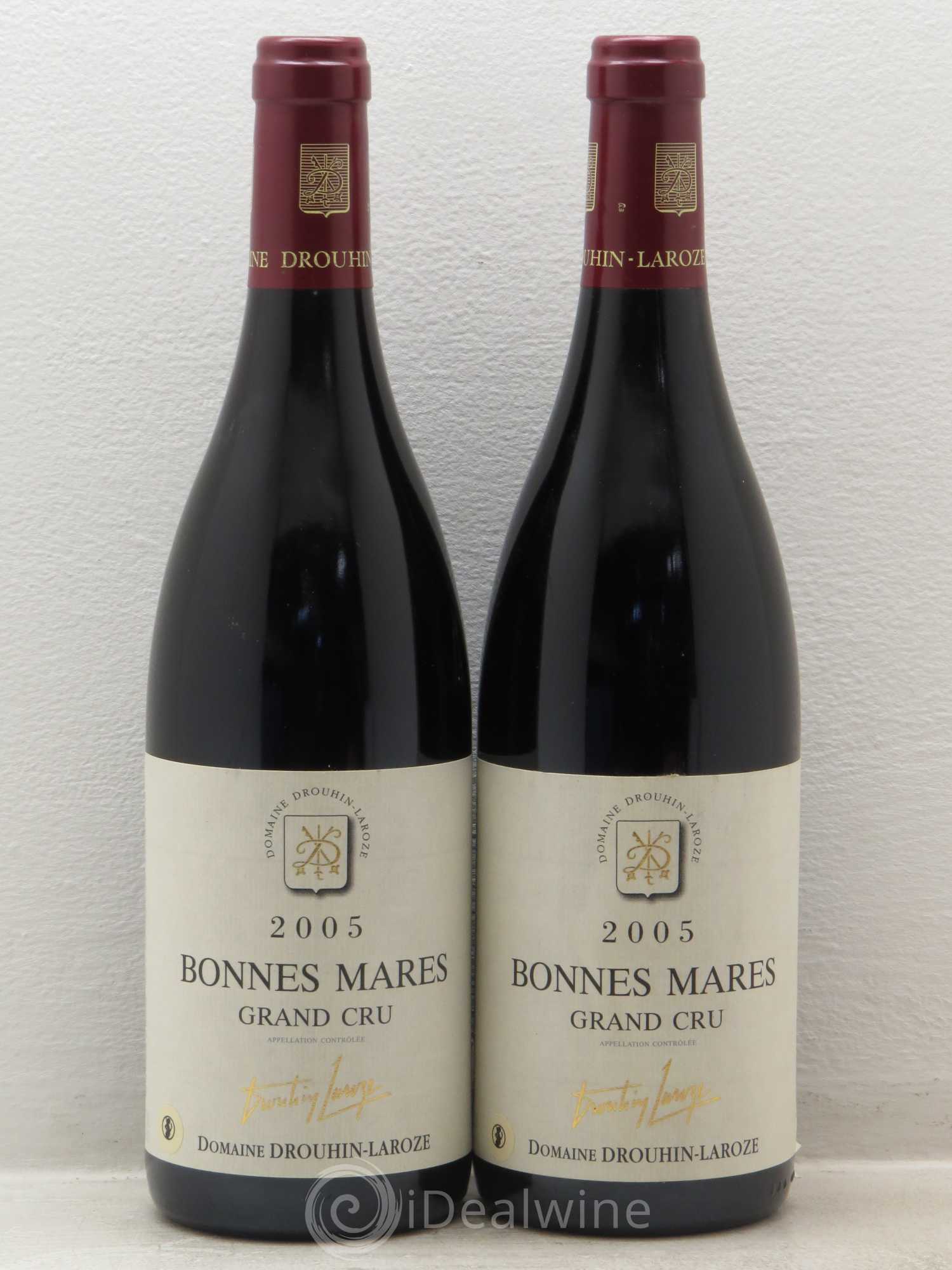 Bonnes-Mares Grand Cru Domaine Drouhin-Laroze 2005 - Lot de 2 bouteilles - 0