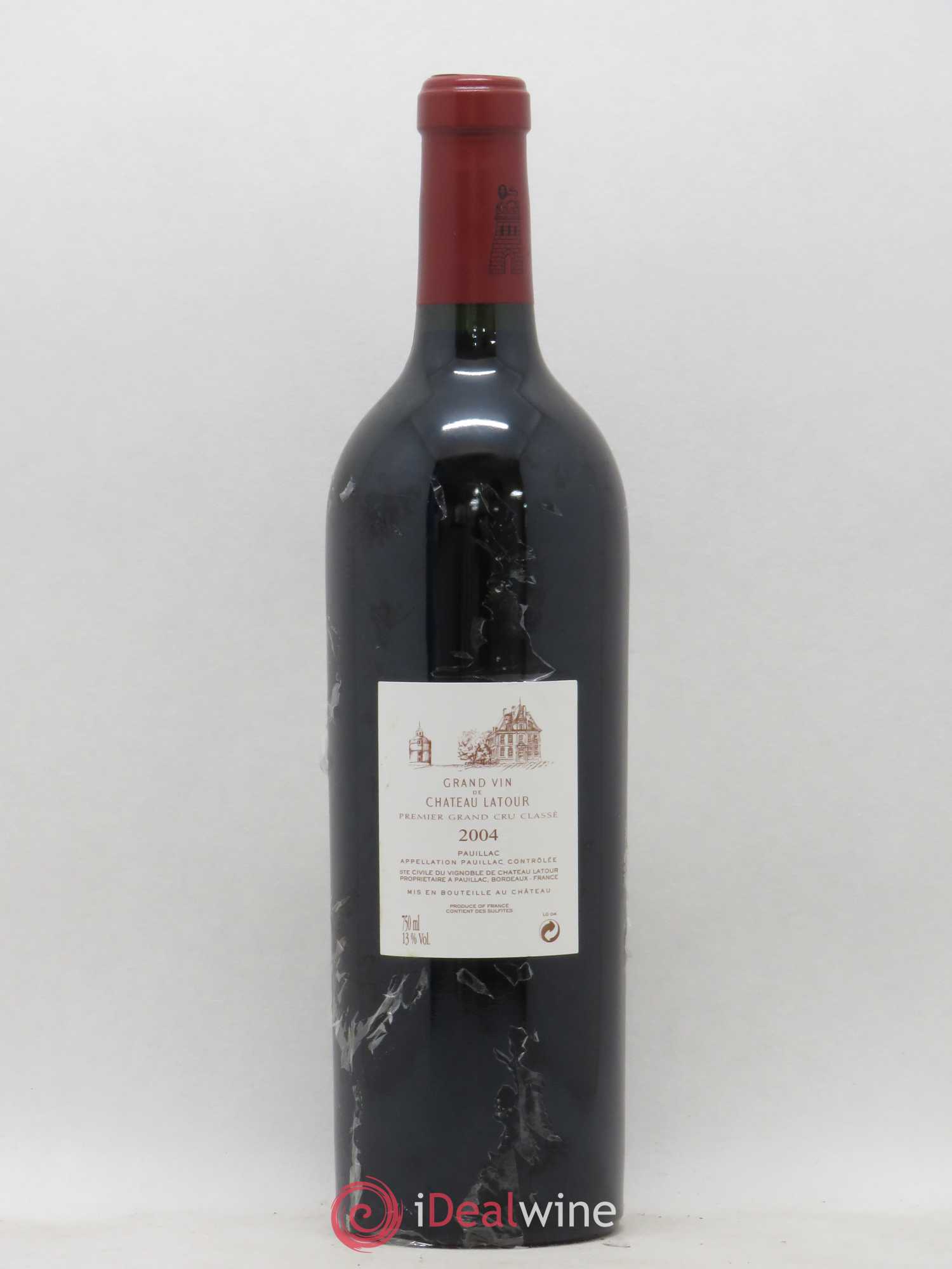 Château Latour 1er Grand Cru Classé 2004 - Lot de 1 bouteille - 1
