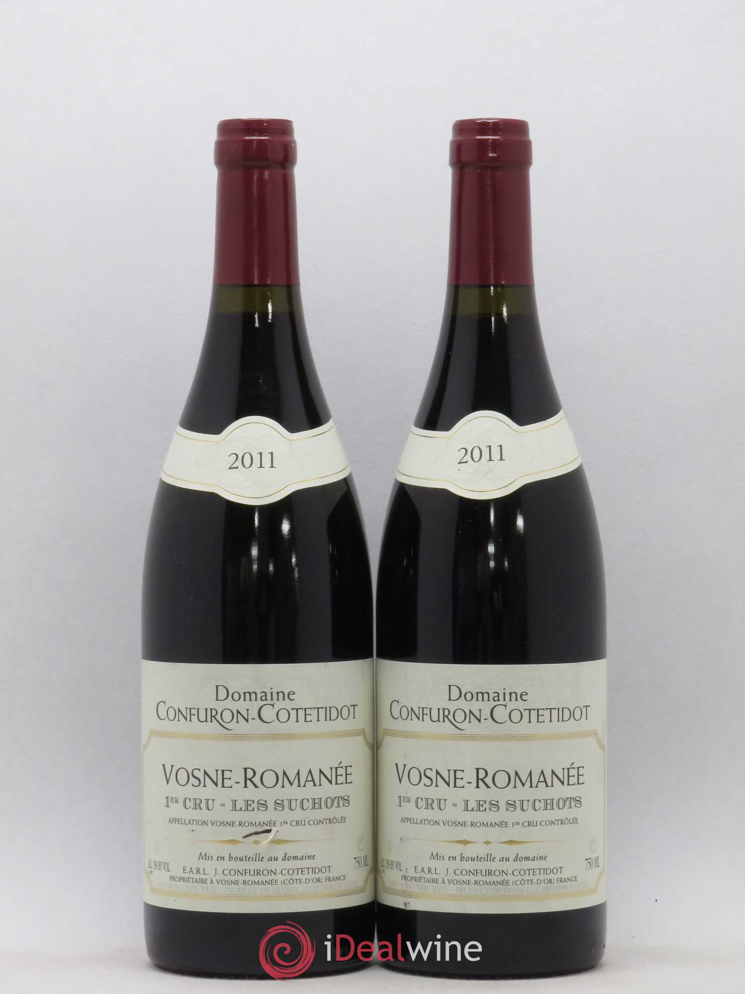 Vosne-Romanée 1er Cru Les Suchots Confuron-Cotetidot 2011 - Lot de 2 bouteilles - 0