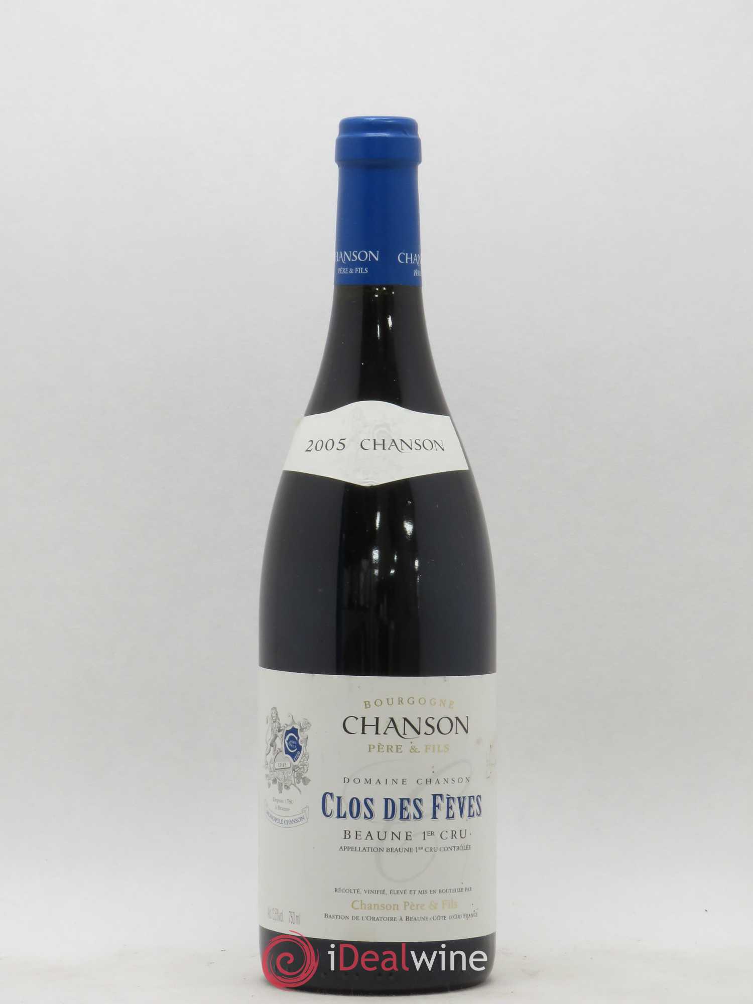Beaune 1er Cru Clos des Fèves Chanson Père et Fils 2005 - Posten von 1 Flasche - 0