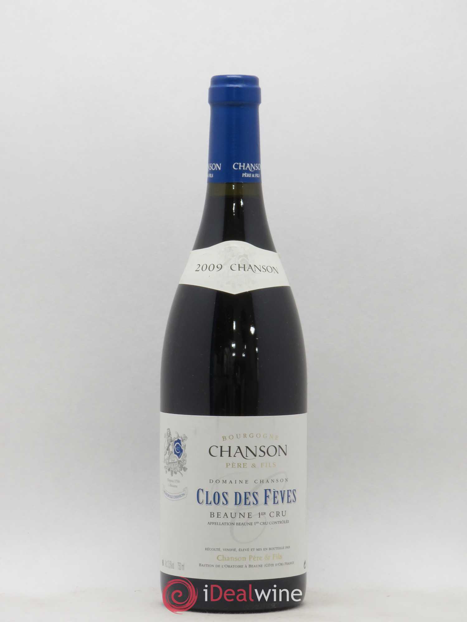 Beaune 1er Cru Clos des Fèves Chanson Père et Fils 2009 - Posten von 1 Flasche - 0
