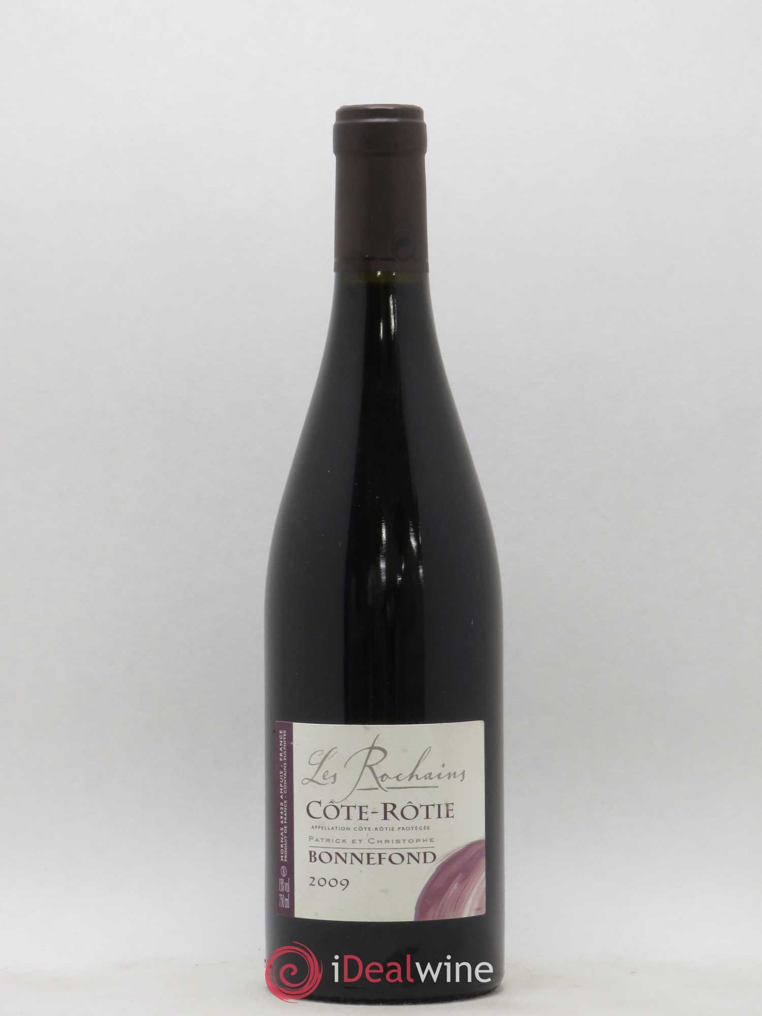 Côte-Rôtie Les Rochains Domaine Bonnefond 2009 - Lot de 1 bouteille - 0