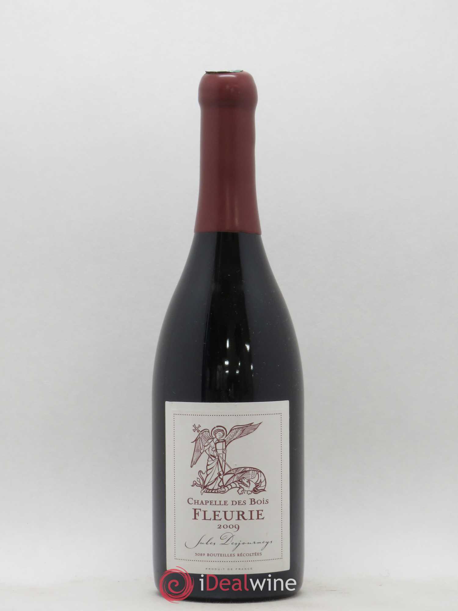 Fleurie La Chapelle des Bois Domaine Jules Desjourneys 2009 - Posten von 1 Flasche - 0