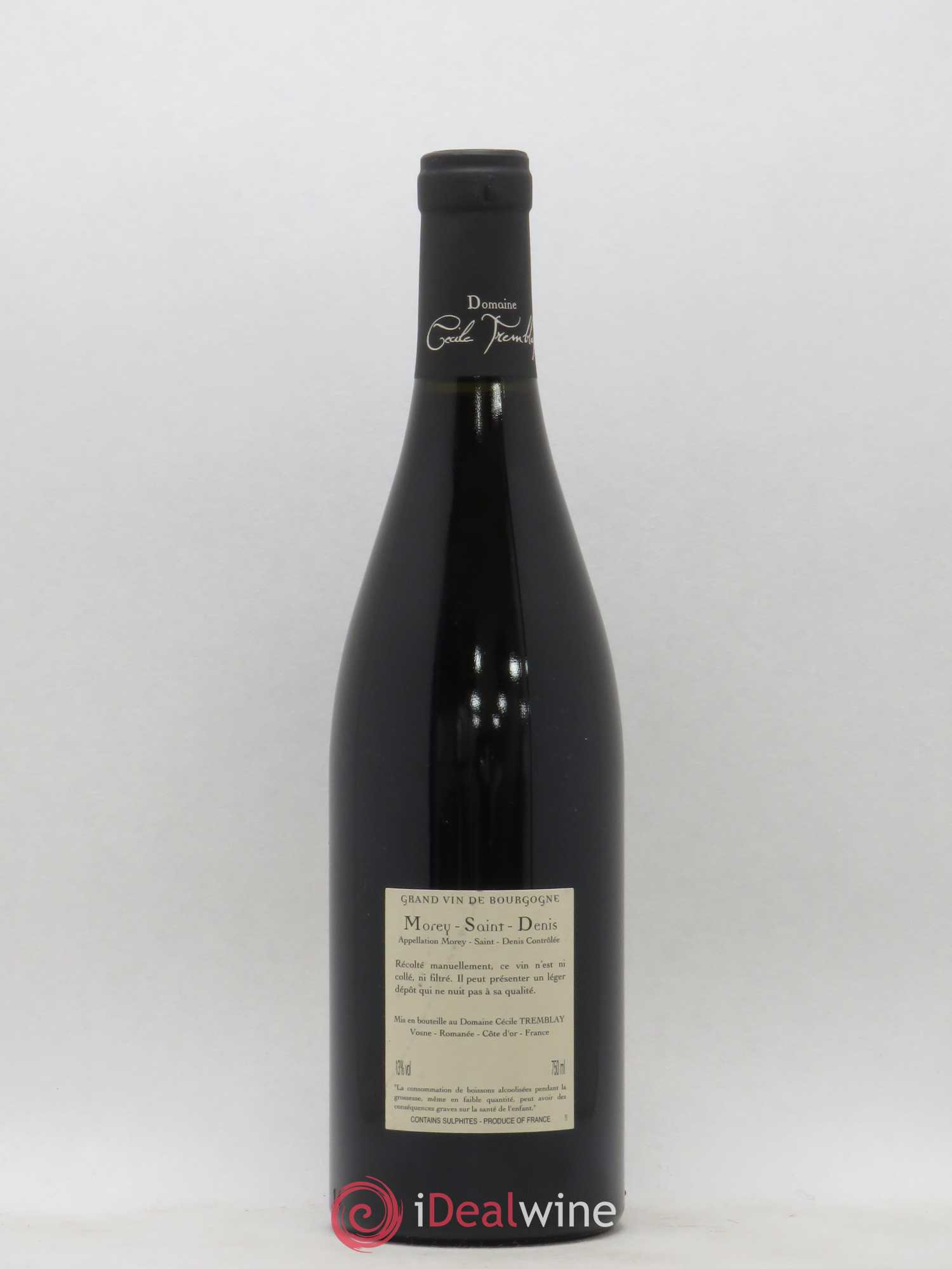 Morey-Saint-Denis Très Girard Cécile Tremblay 2010 - Lot de 1 bouteille - 1