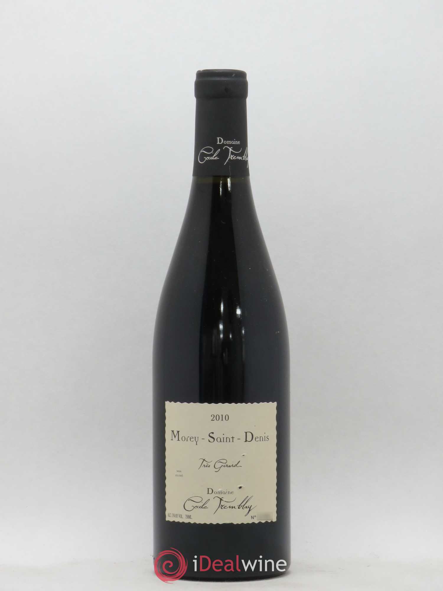 Morey-Saint-Denis Très Girard Cécile Tremblay 2010 - Lot de 1 bouteille - 0