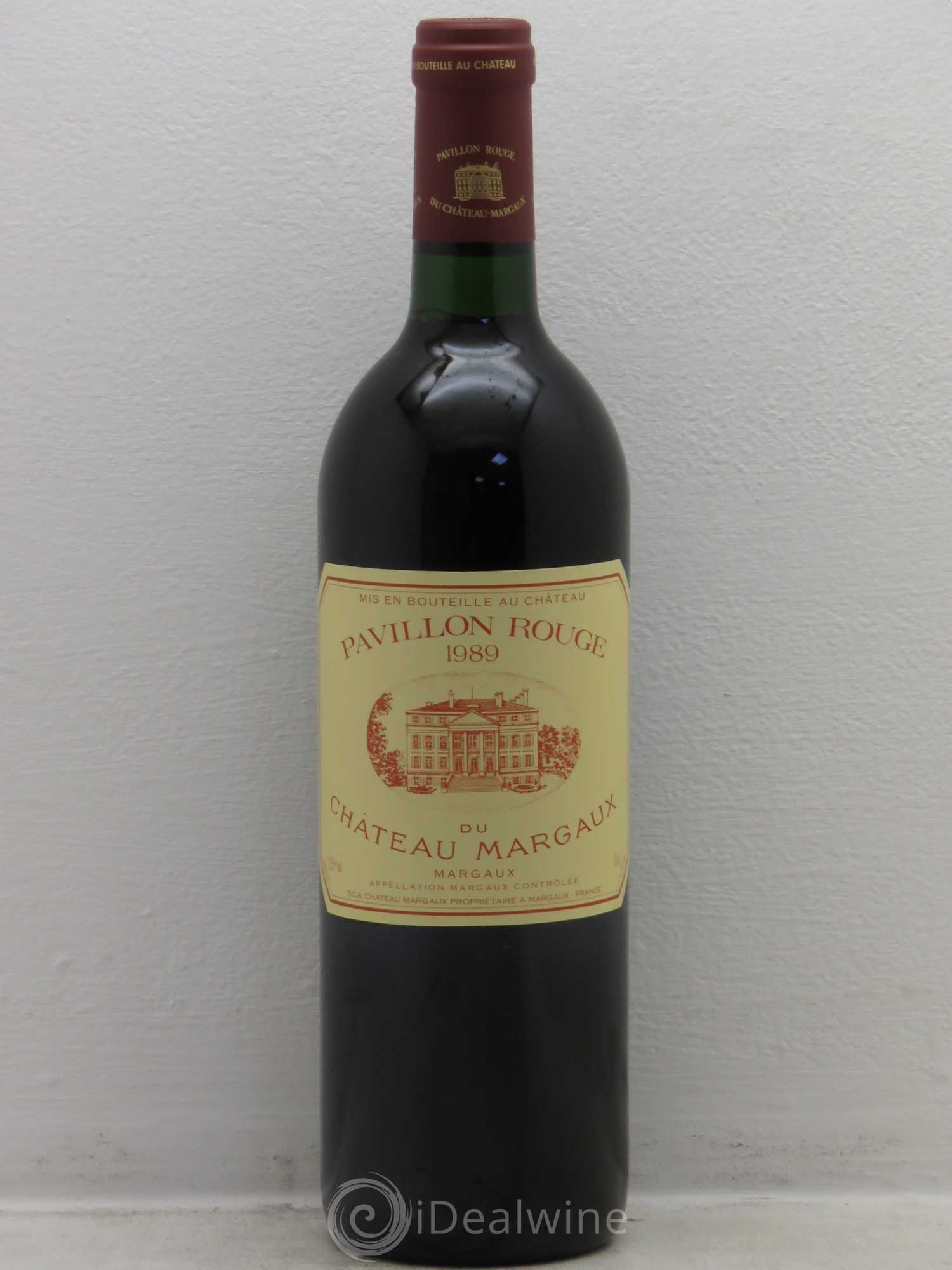 Pavillon Rouge du Château Margaux Second Vin 1989 - Lot de 1 bouteille - 0