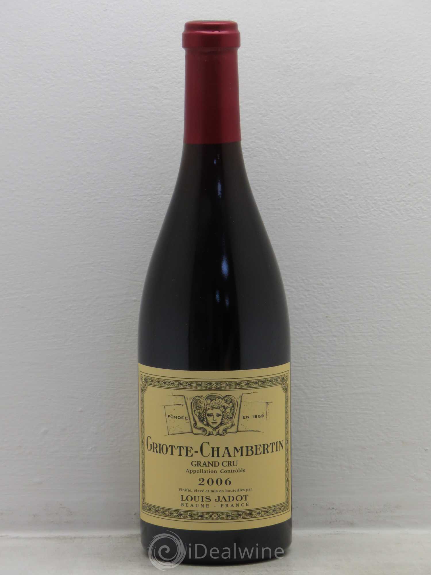 Griotte-Chambertin Grand Cru Maison Louis Jadot 2006 - Lot de 1 bouteille - 0