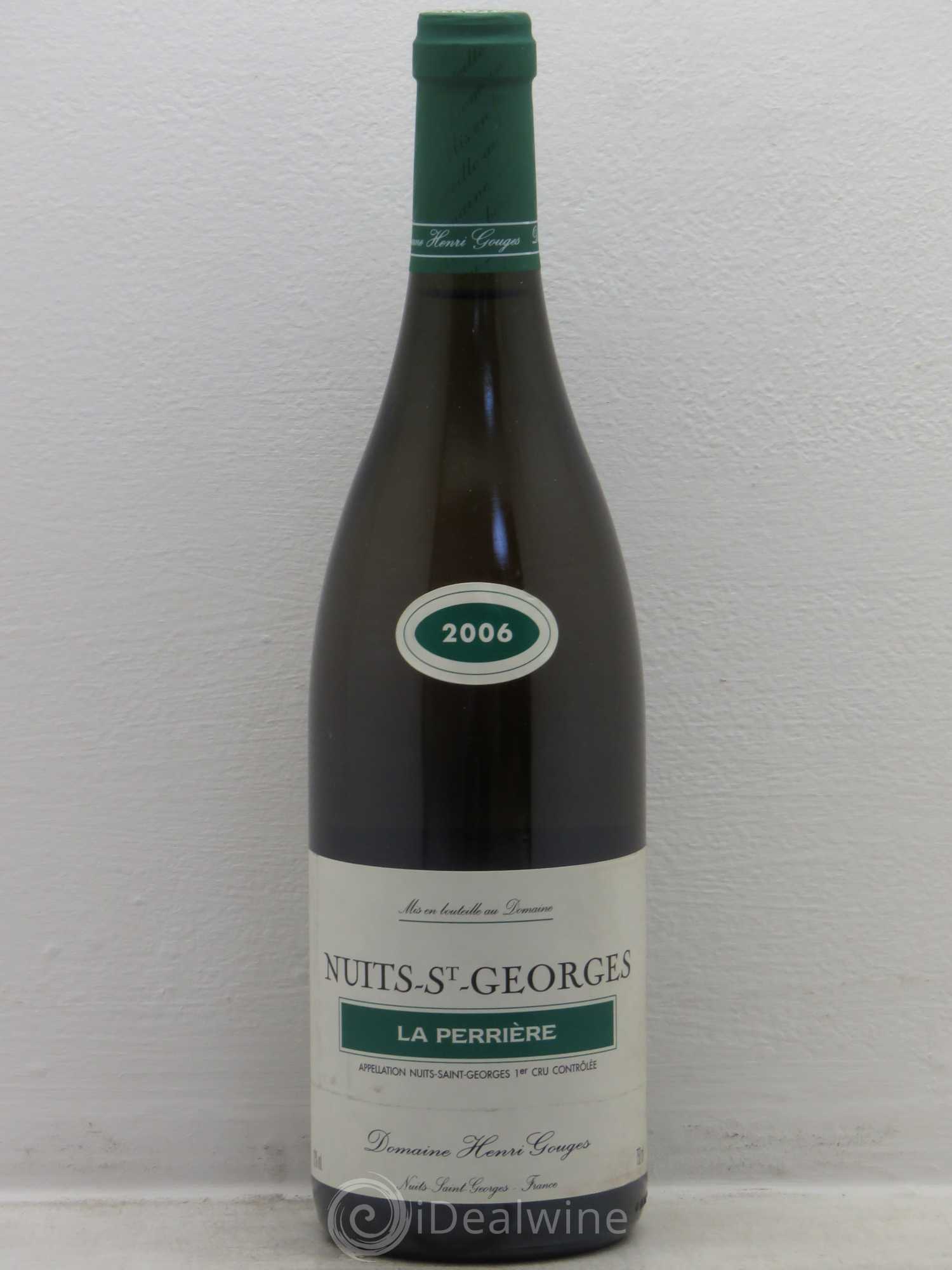 Nuits-Saint-Georges 1er Cru La Perrière Henri Gouges 2006 - Lot of 1 bottle - 0