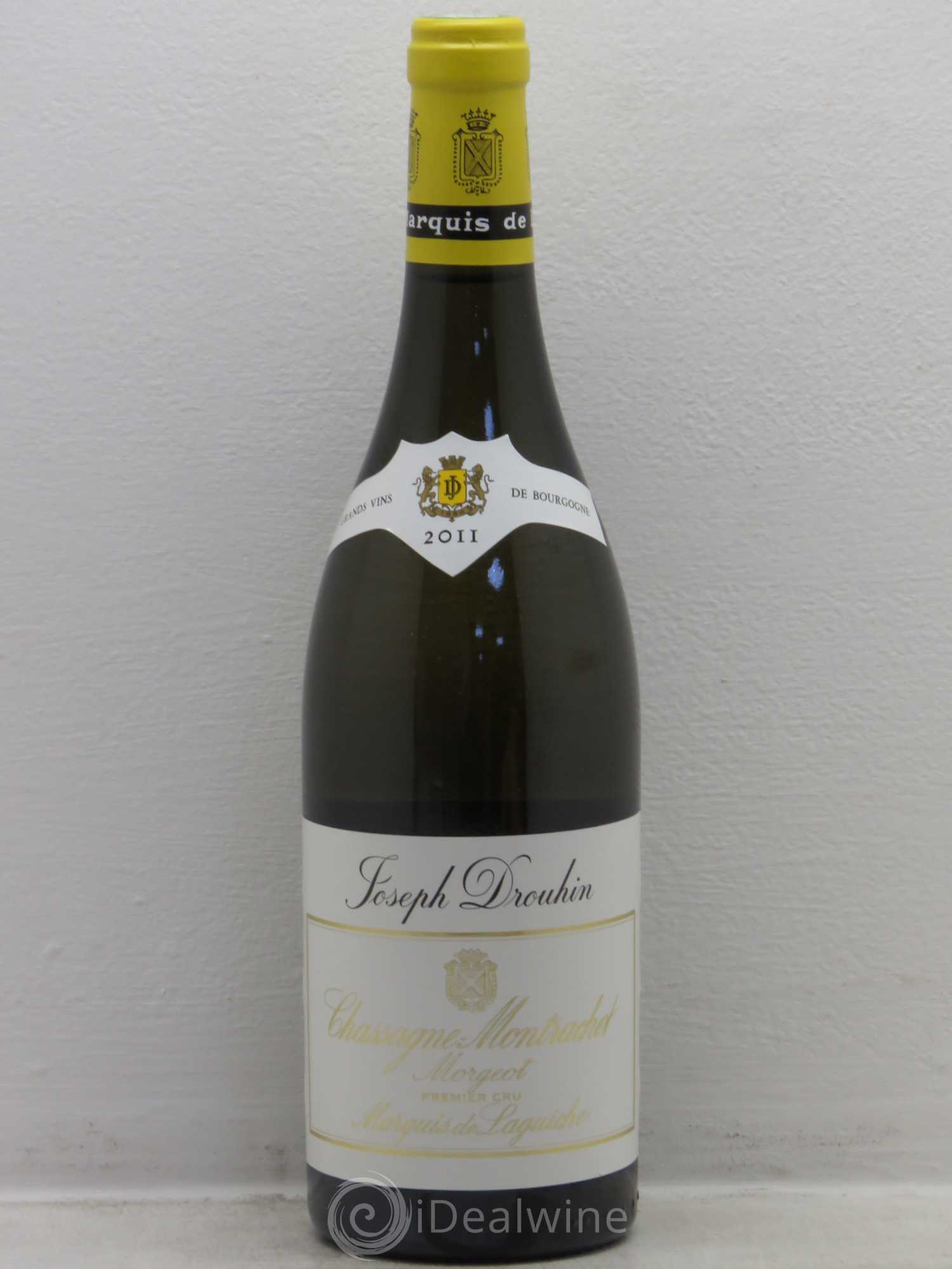Chassagne-Montrachet 1er Cru Morgeot - Marquis de Laguiche Joseph Drouhin 2011 - Lot de 1 bouteille - 0