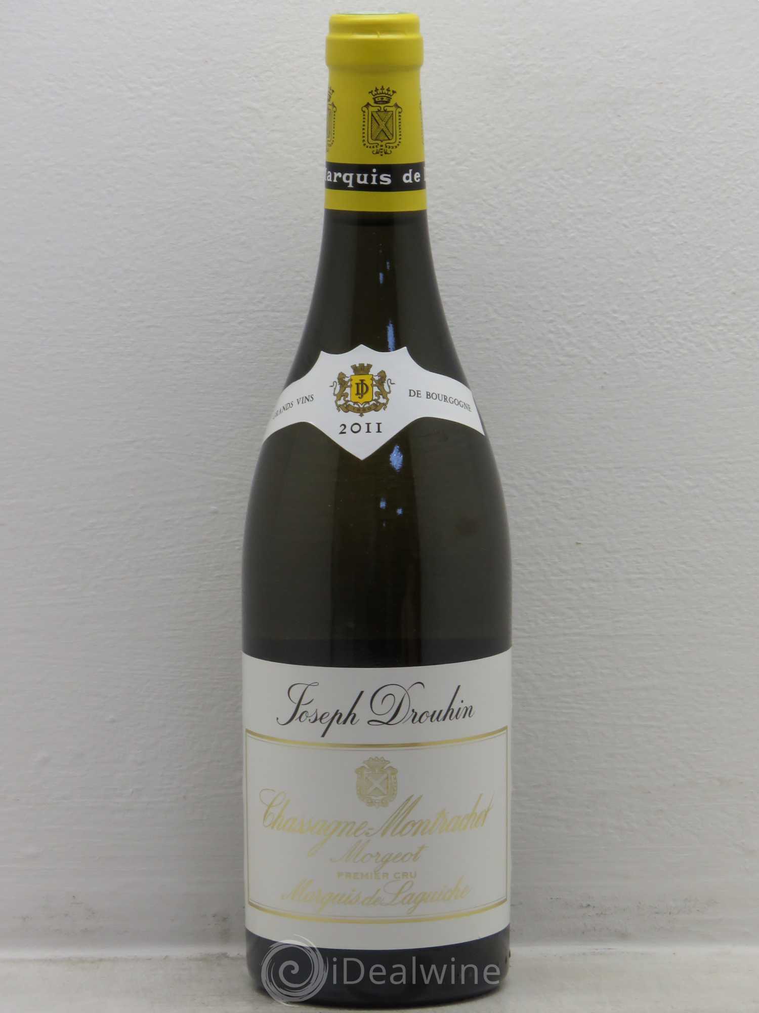 Chassagne-Montrachet 1er Cru Morgeot - Marquis de Laguiche Joseph Drouhin 2011 - Lot de 1 bouteille - 0