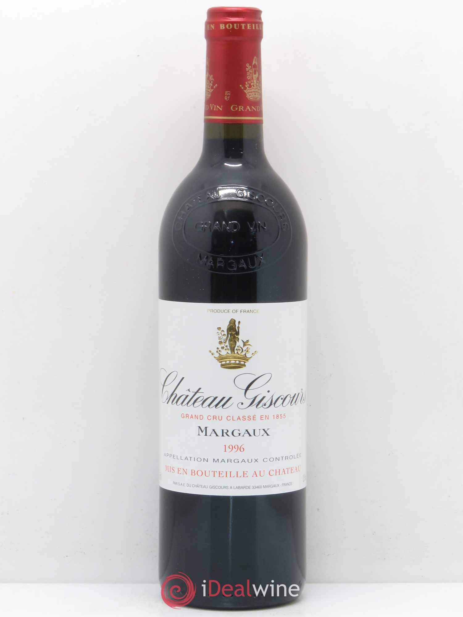 Château Giscours 3ème Grand Cru Classé 1996 - Lot de 1 bouteille - 0