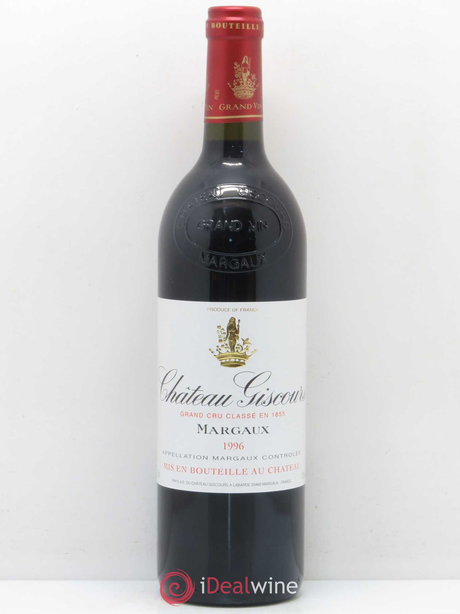Château Giscours 3ème Grand Cru Classé 1996 - Lot de 1 bouteille - 0