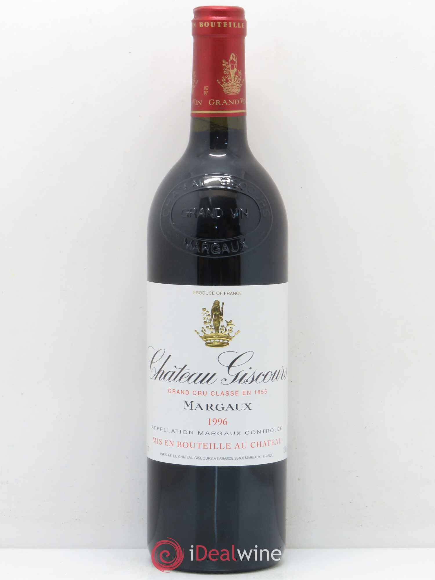 Château Giscours 3ème Grand Cru Classé 1996 - Lot de 1 bouteille - 0