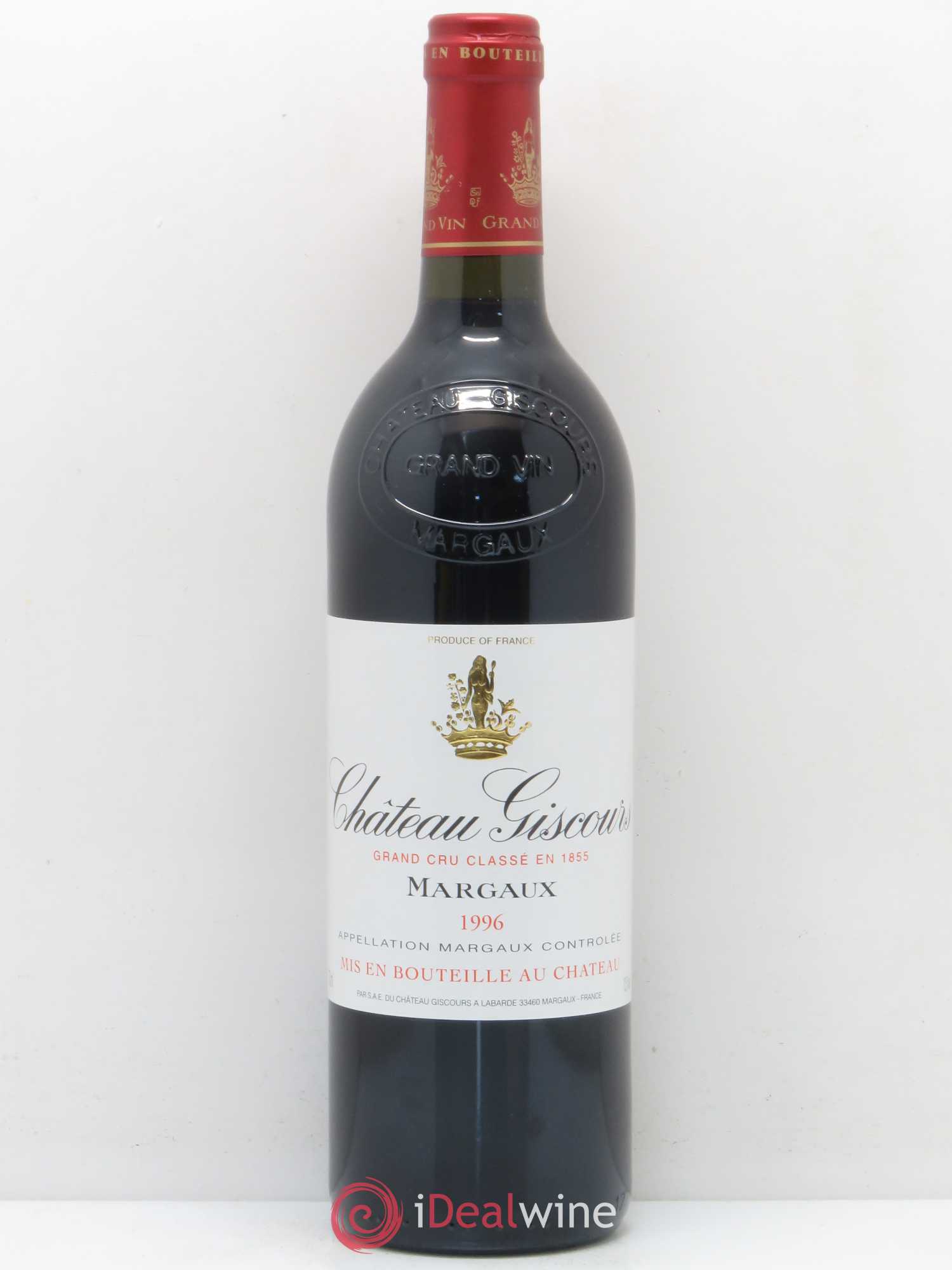 Château Giscours 3ème Grand Cru Classé 1996 - Lot de 1 bouteille - 0