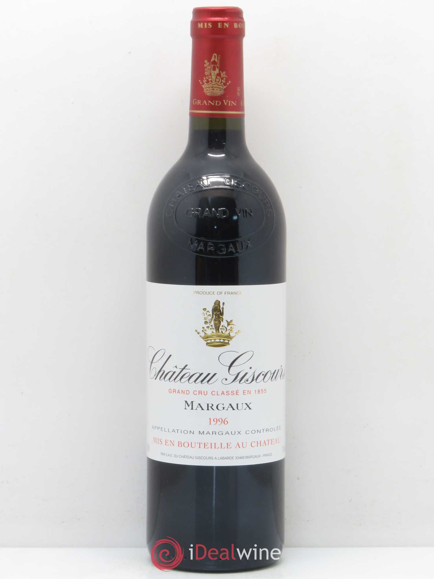 Château Giscours 3ème Grand Cru Classé 1996 - Lot de 1 bouteille - 0