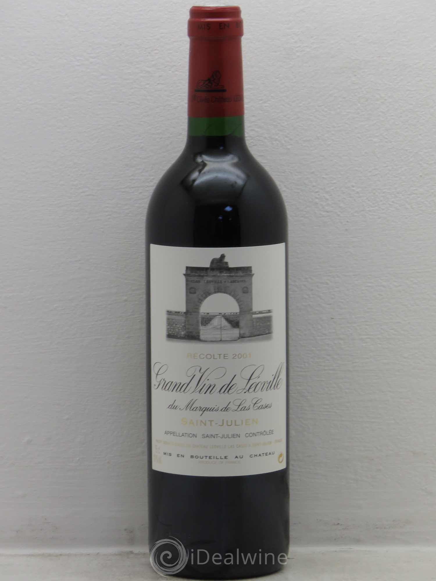 Château Léoville Las Cases 2ème Grand Cru Classé 2001 - Lot de 1 bouteille - 0