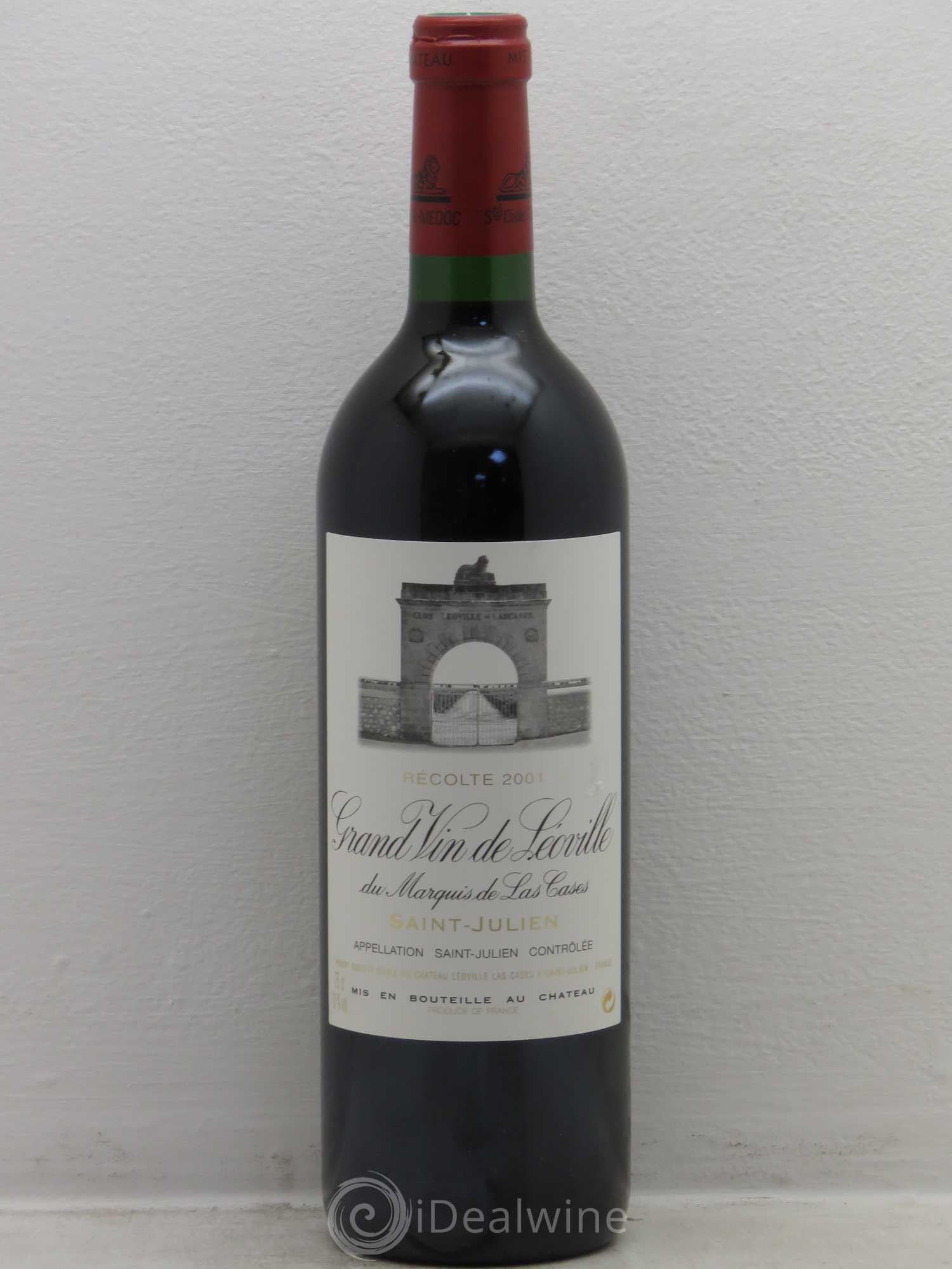 Château Léoville Las Cases 2ème Grand Cru Classé 2001 - Lot de 1 bouteille - 0