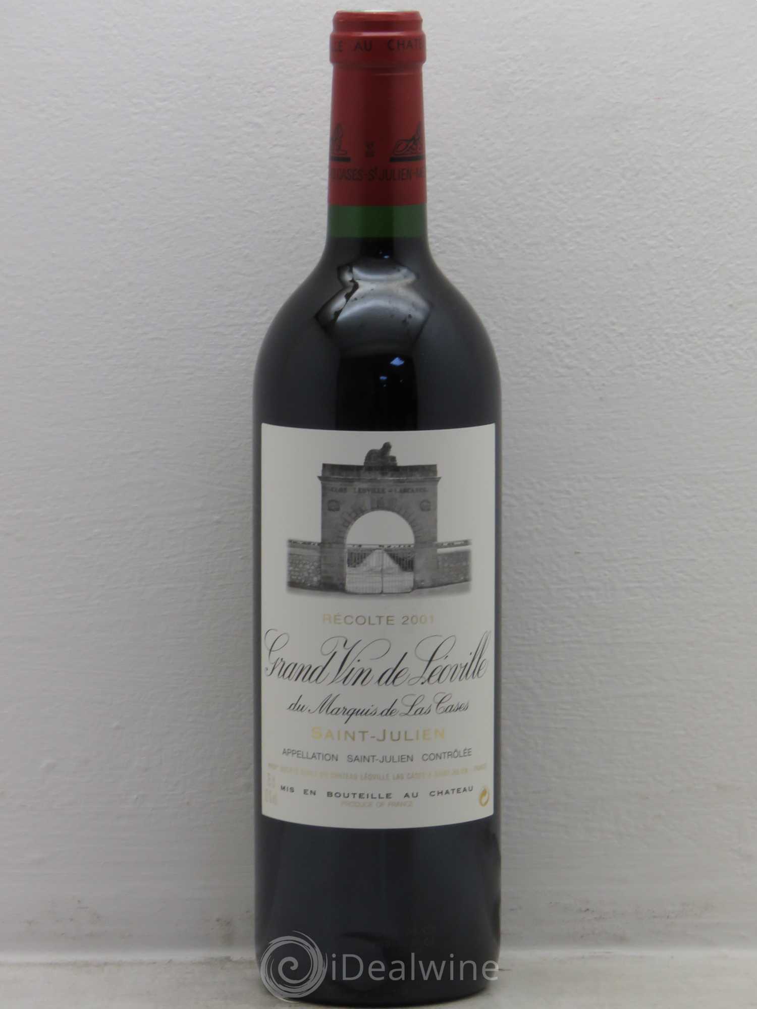 Château Léoville Las Cases 2ème Grand Cru Classé 2001 - Lot de 1 bouteille - 0