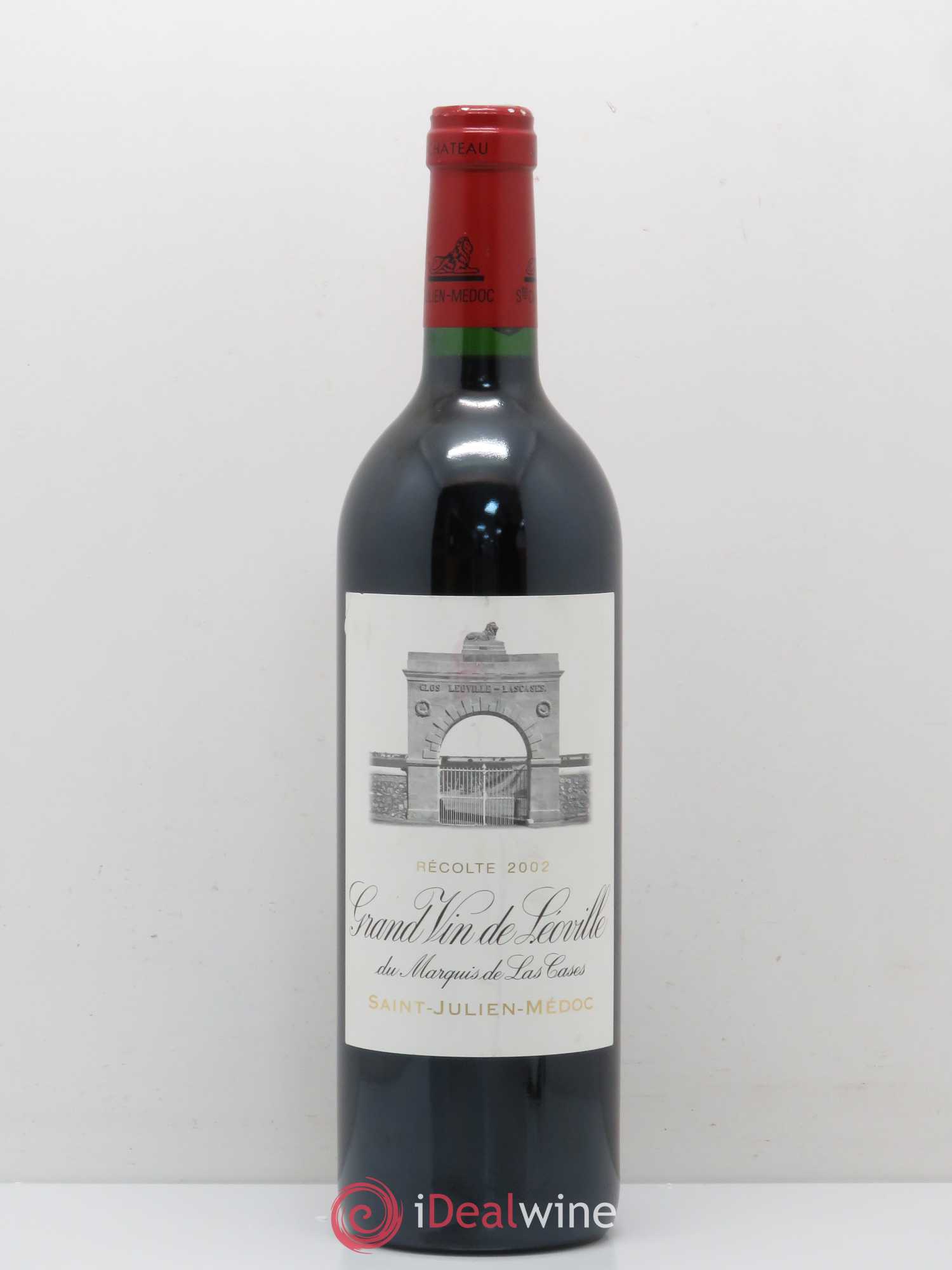 Château Léoville Las Cases 2ème Grand Cru Classé 2002 - Lot de 1 bouteille - 0