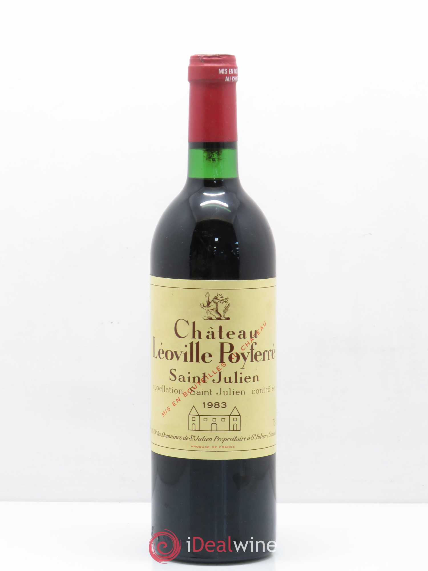 Château Léoville Poyferré 2ème Grand Cru Classé 1983 - Lot de 1 bouteille - 0