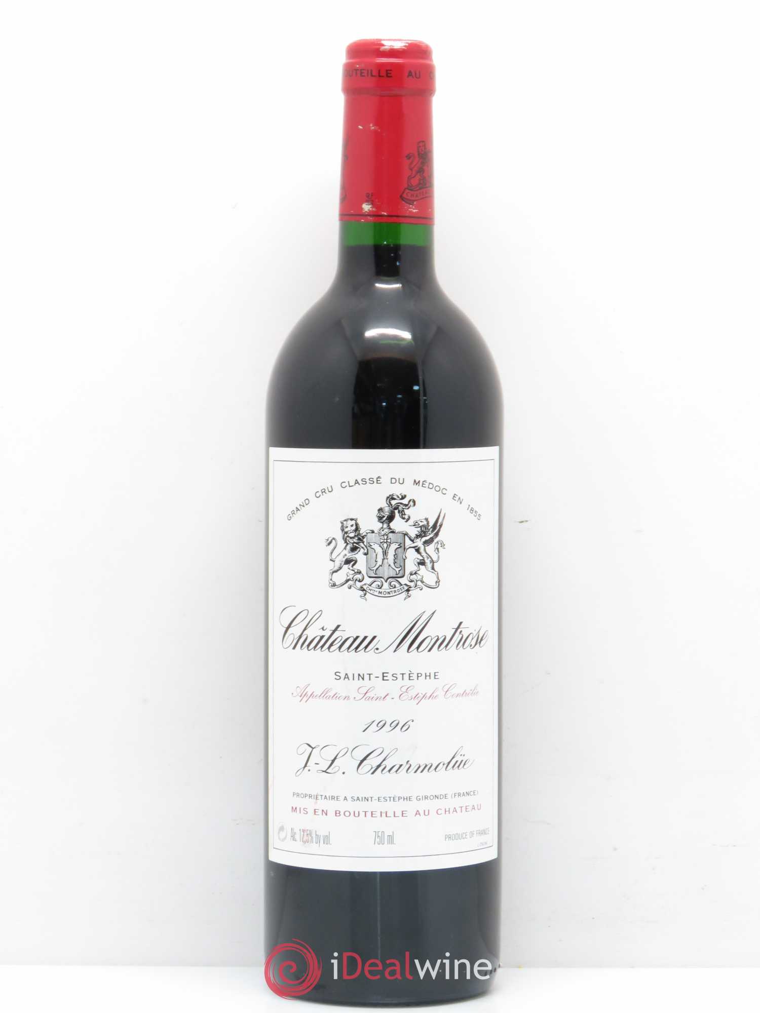 Château Montrose 2ème Grand Cru Classé 1996 - Lot de 1 bouteille - 0