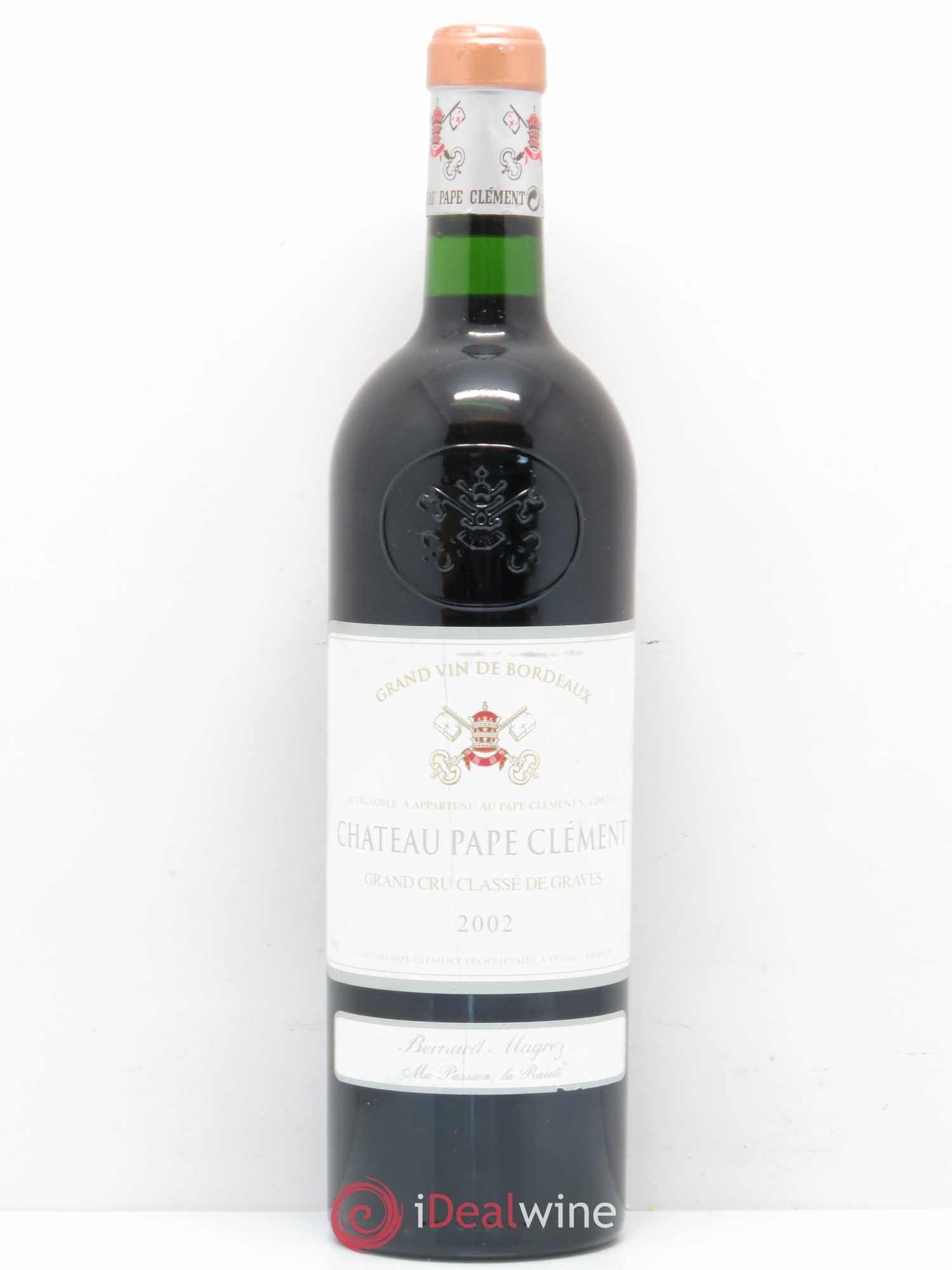 Château Pape Clément Cru Classé de Graves 2002 - Lot de 1 bouteille - 0
