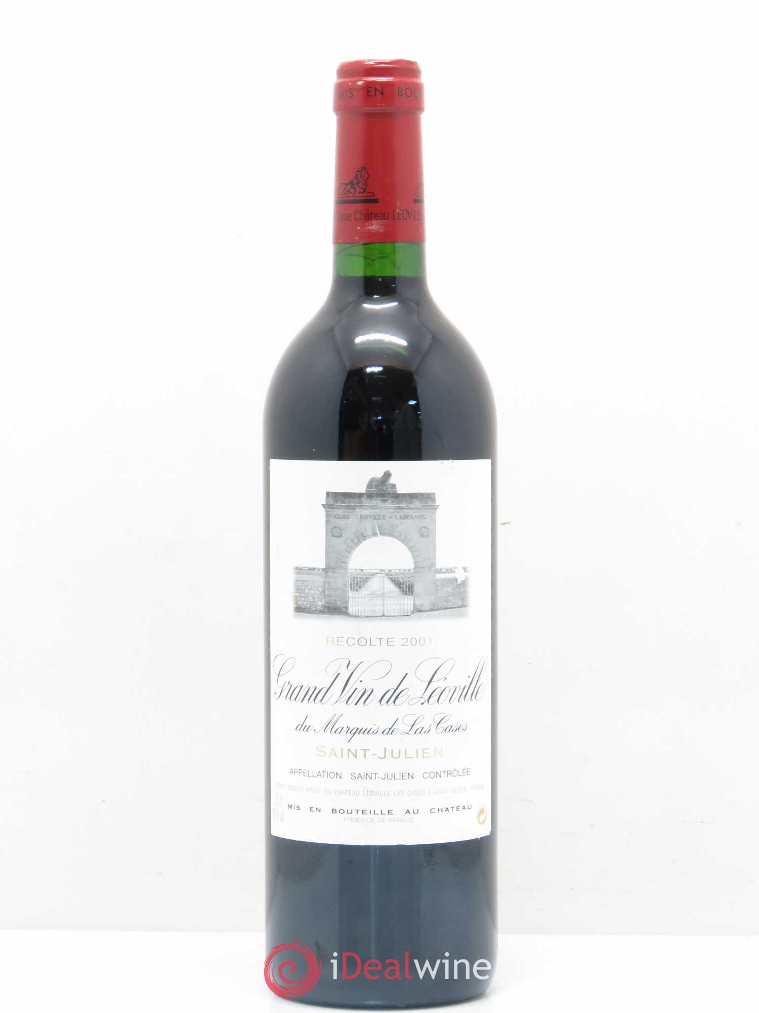 Château Léoville Las Cases 2ème Grand Cru Classé 2001 - Lot de 1 bouteille - 0