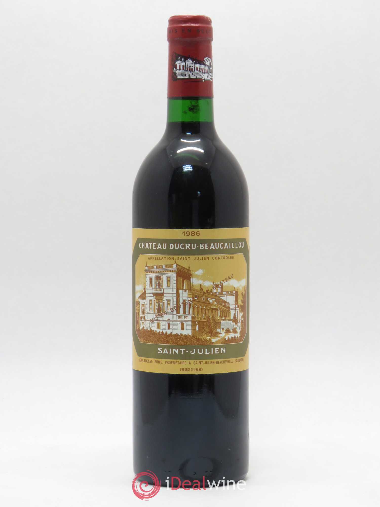 Château Ducru Beaucaillou 2ème Grand Cru Classé 1986 - Lot de 1 bouteille - 0