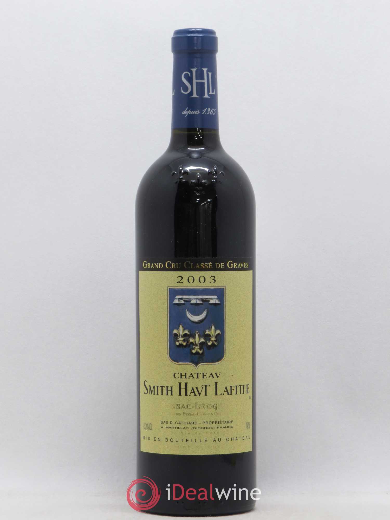 Château Smith Haut Lafitte Cru Classé de Graves 2003 - Lot de 1 bouteille - 0