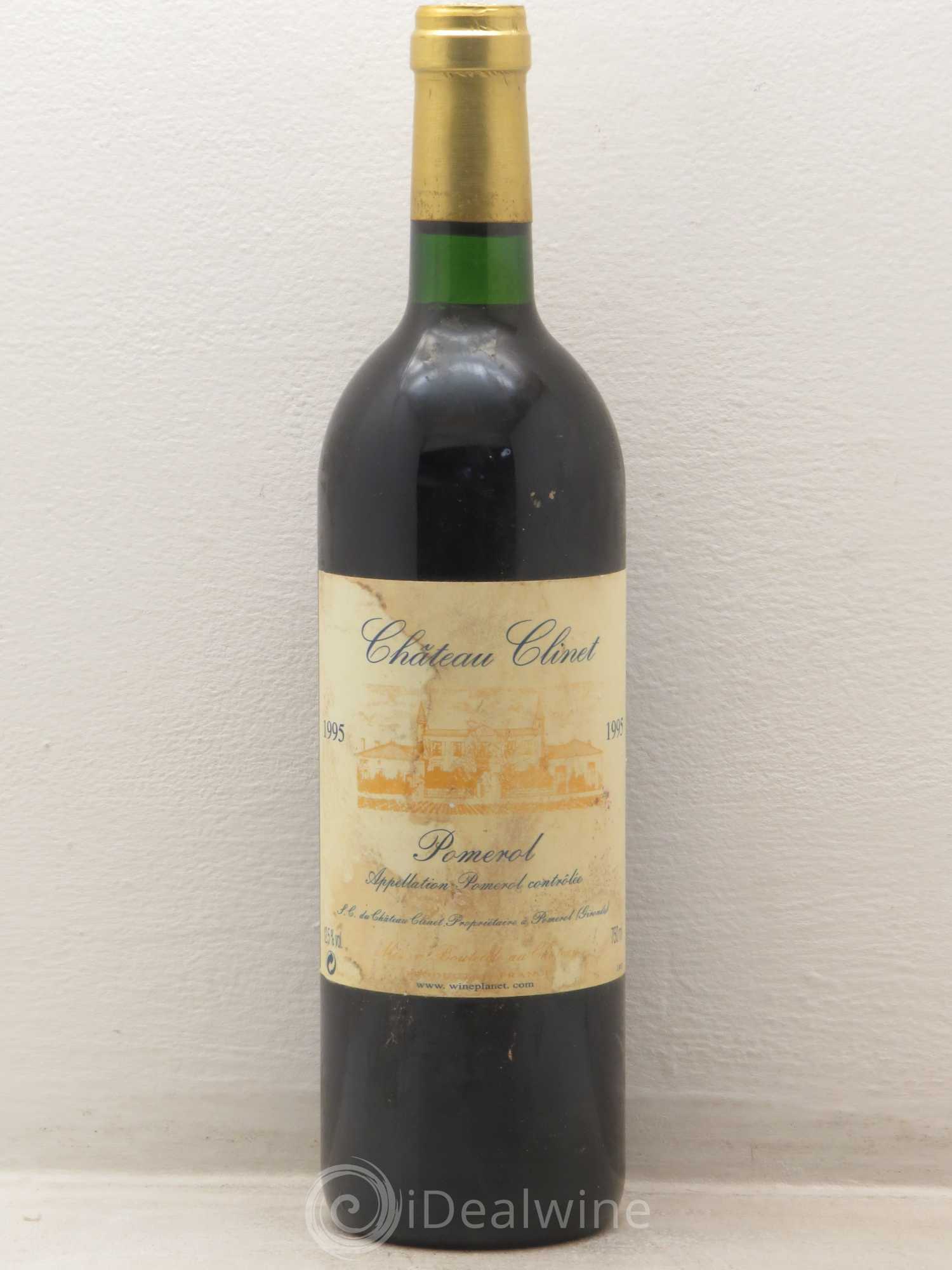 Château Clinet 1995 - Lot de 1 bouteille - 0