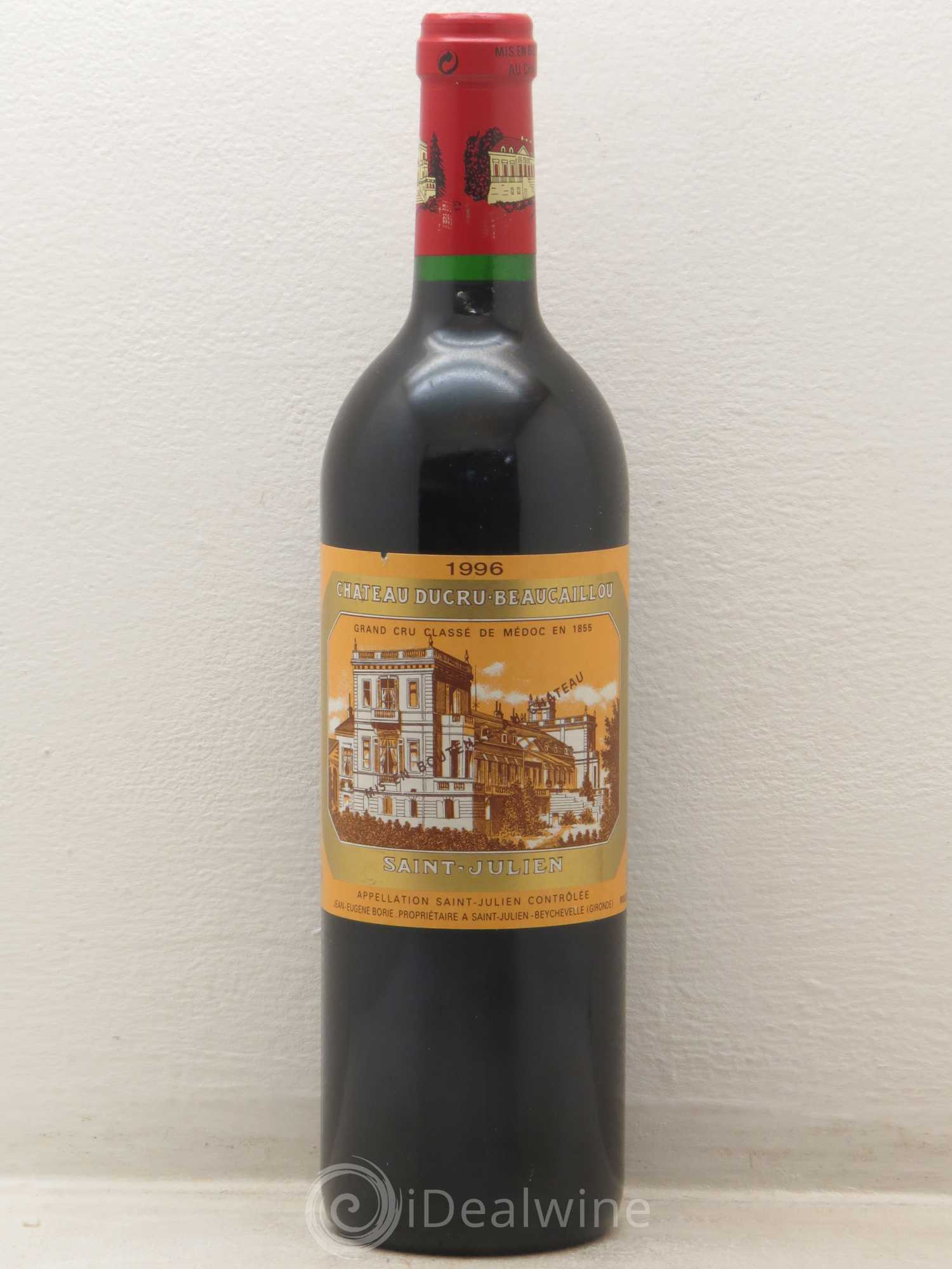 Château Ducru Beaucaillou 2ème Grand Cru Classé 1996 - Lot de 1 bouteille - 0