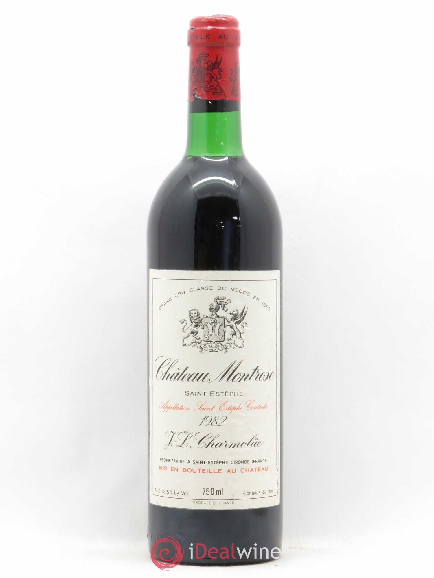 Château Montrose 2ème Grand Cru Classé 1982 - Lot de 1 bouteille - 0